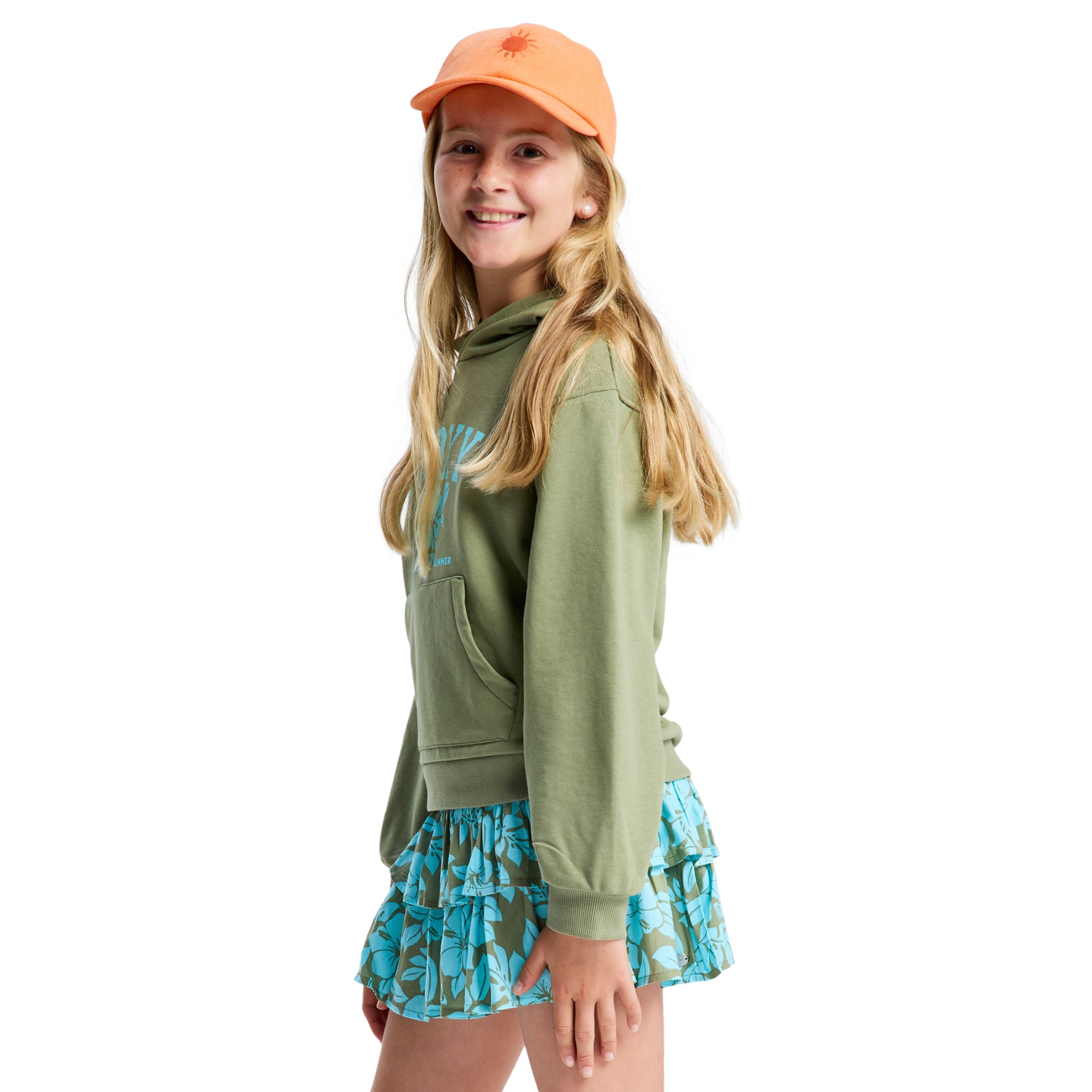 Sudadera de niños Hope You Trust 2 Roxy - Verde Oliva Verde Oliva-3