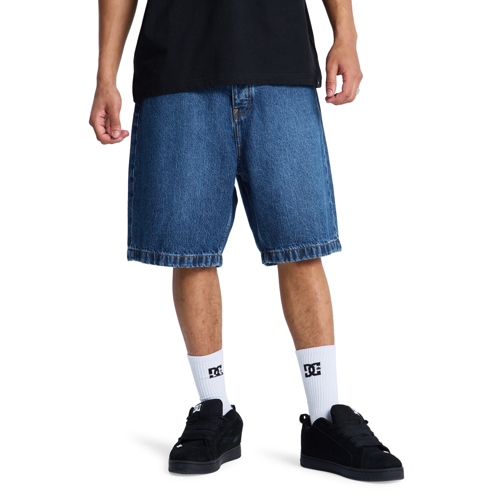 Pantalón corto vaqueros de hombre Baggy DC Shoes - Azul denim Azul denim-1