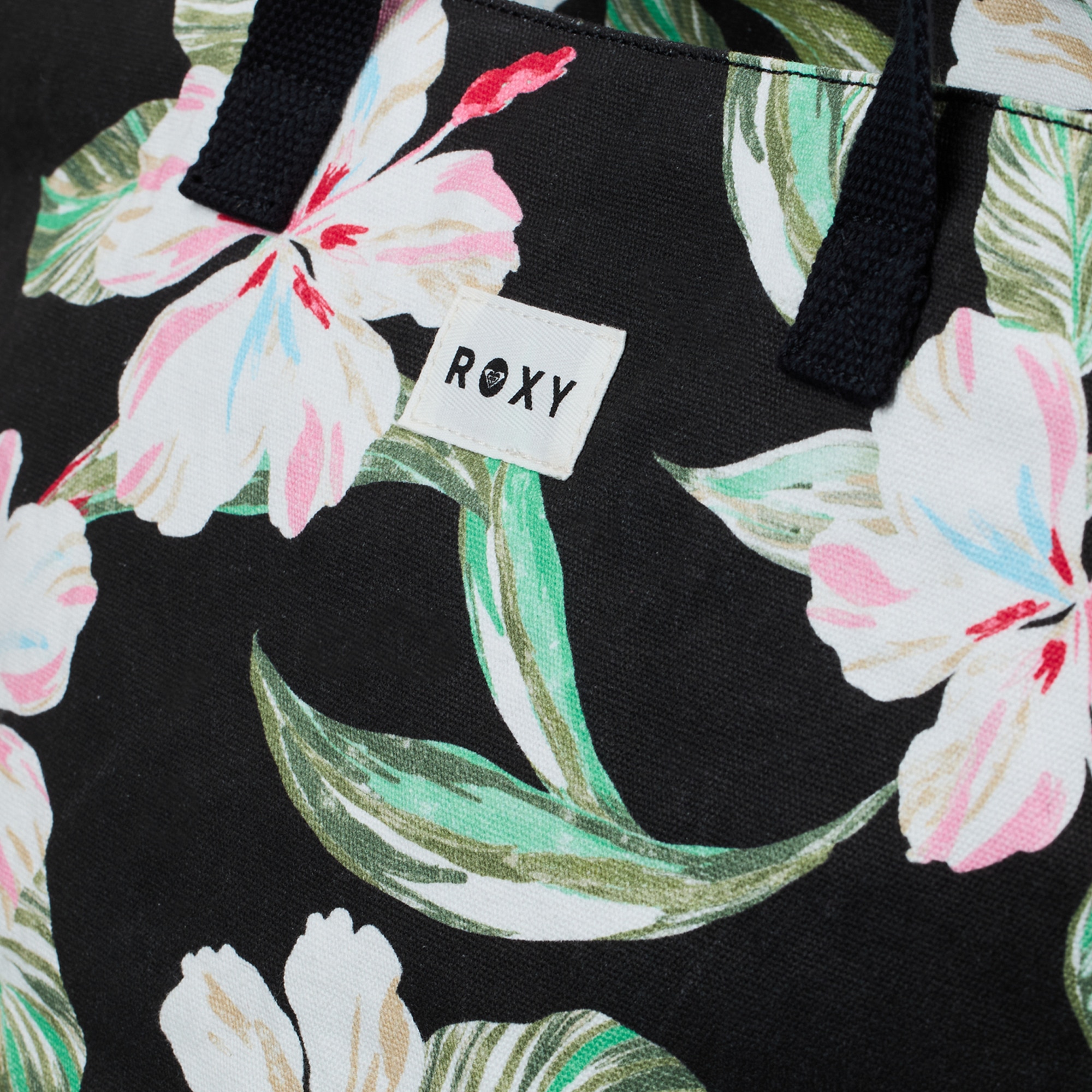Bolsa de playa de mujer Waikiki Life Roxy - Negro Negro-5