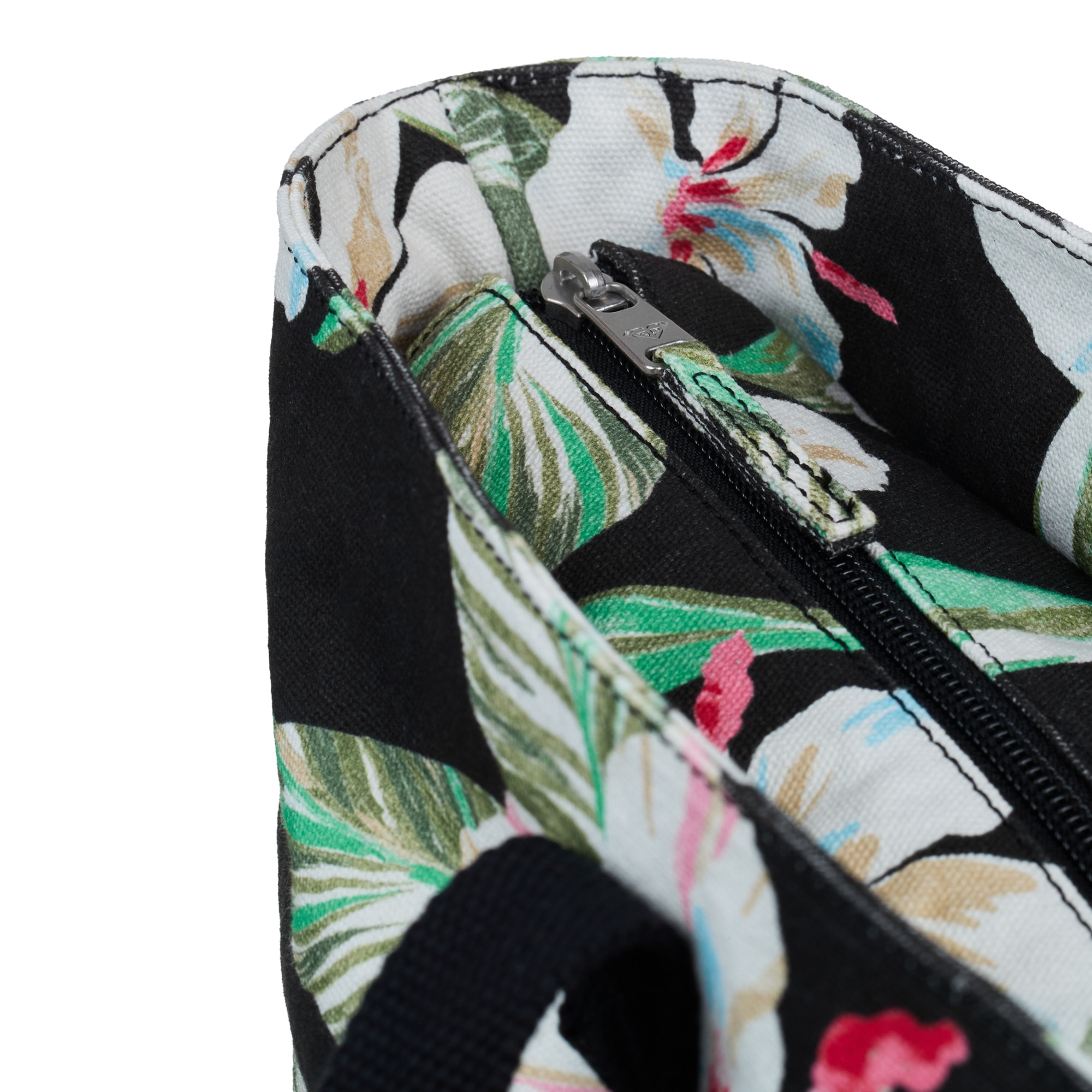 Bolsa de playa de mujer Waikiki Life Roxy - Negro Negro-6
