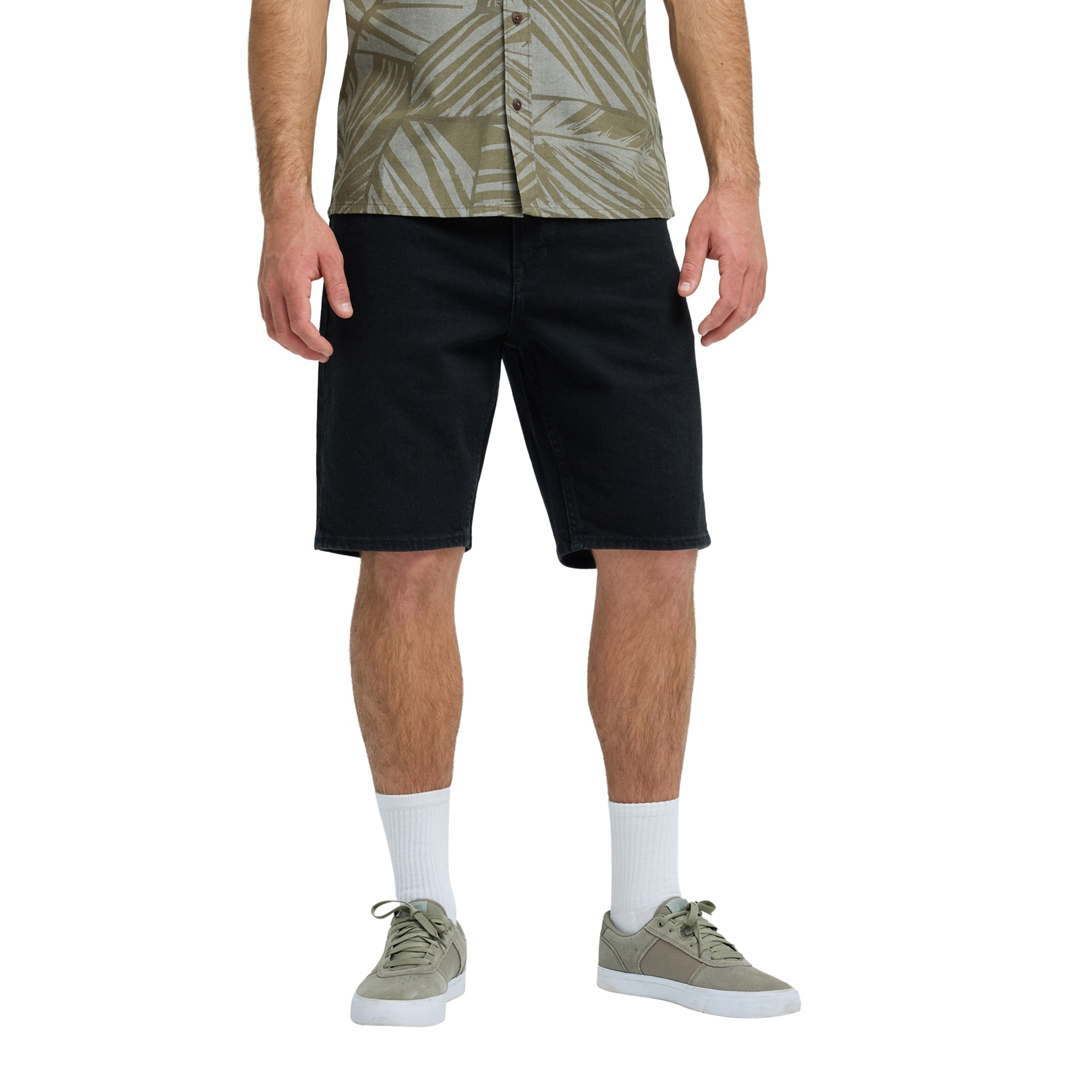 Pantalón corto vaquero de hombre Quiksilver Regular Quiksilver - Negro Negro-1