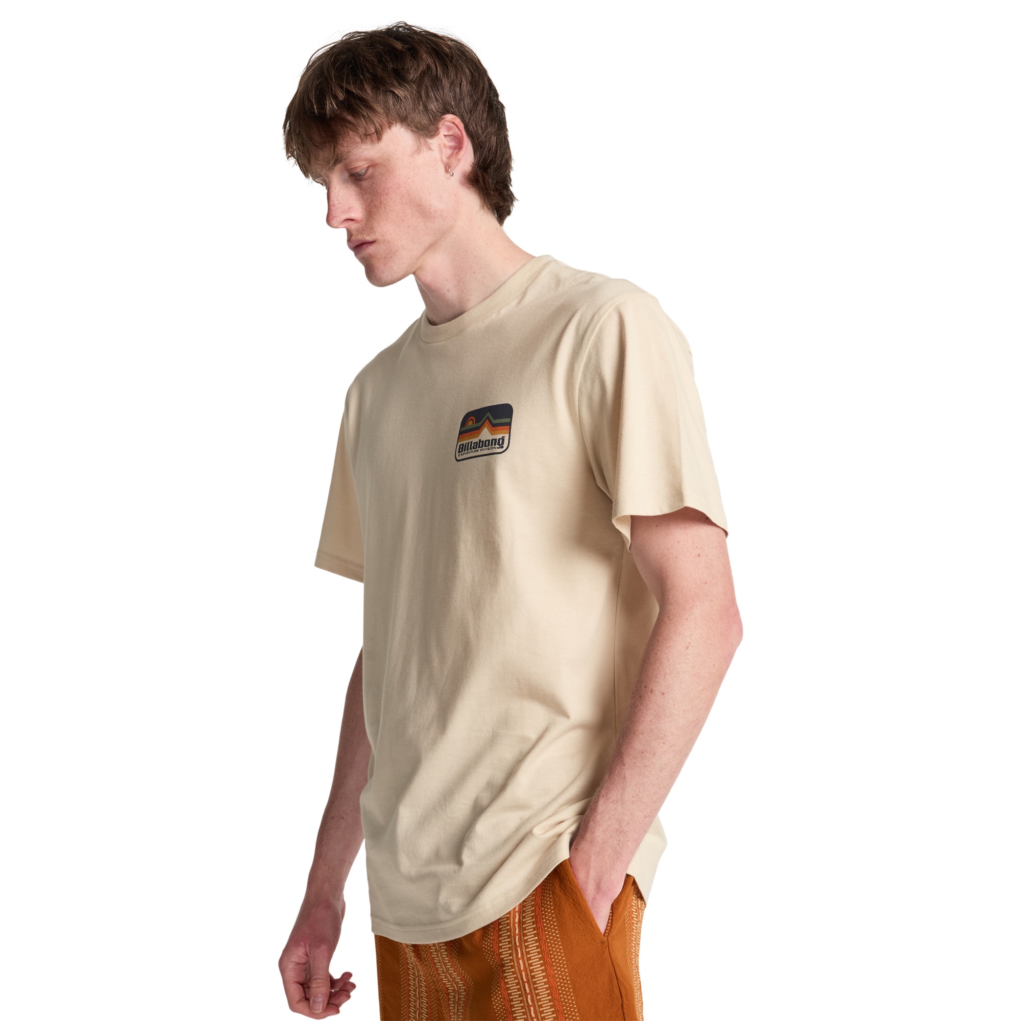 Camiseta de hombre Range Billabong - Beige Beige-4
