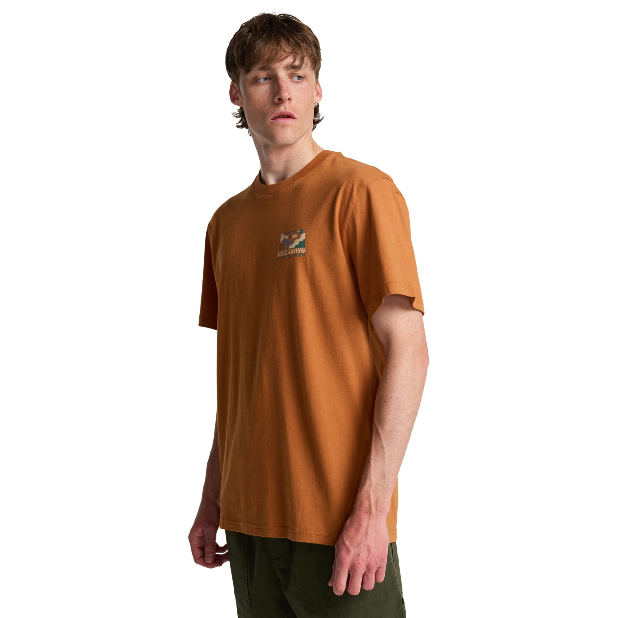 Camiseta de hombre Range Billabong - Naranja Naranja-4
