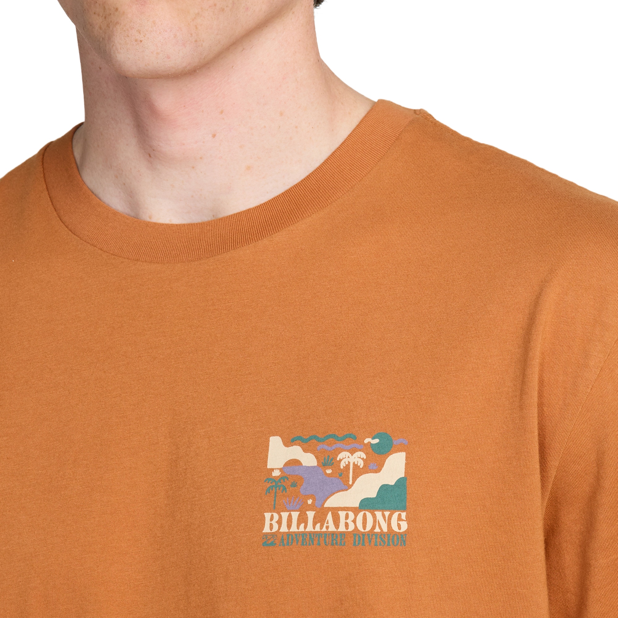 Camiseta de hombre Range Billabong - Naranja Naranja-5