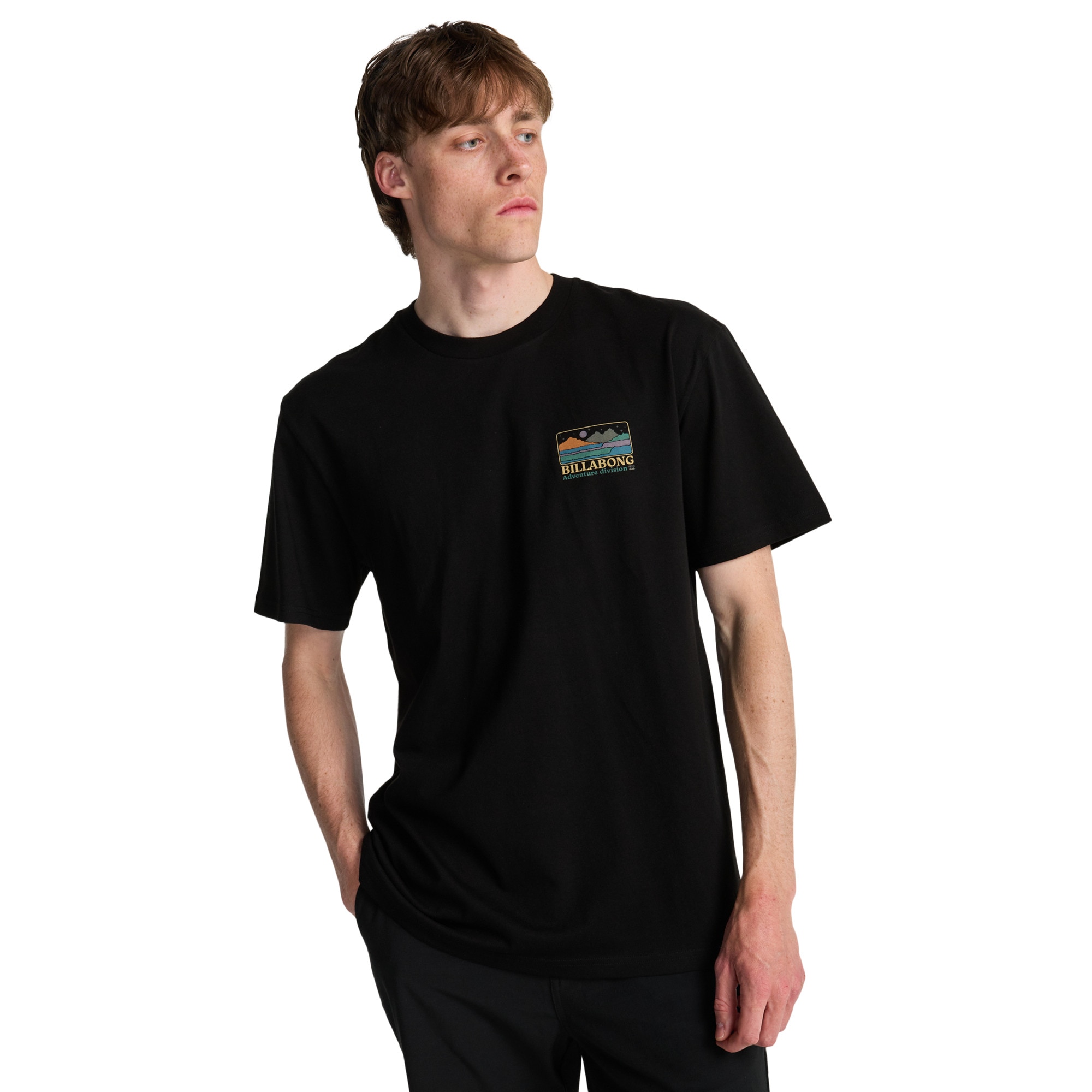 Camiseta de hombre Range Billabong - Negro Negro-1