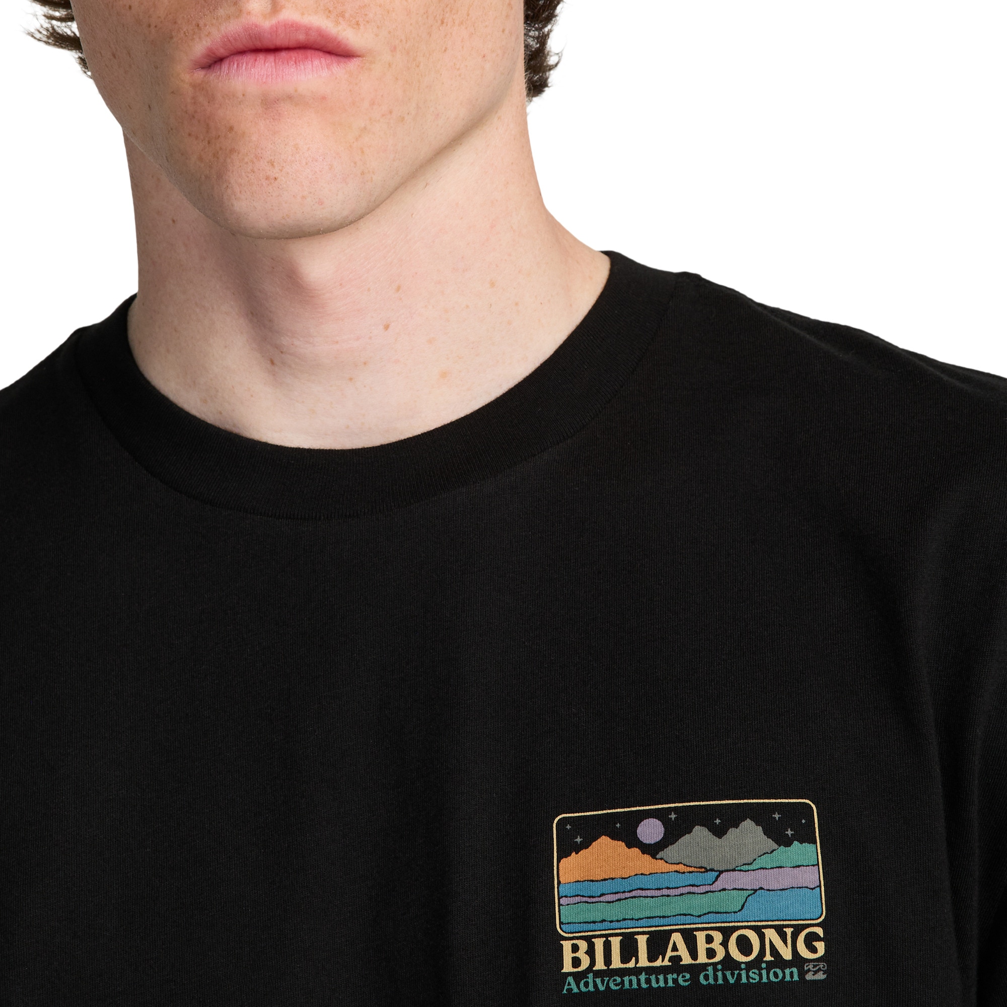 Camiseta de hombre Range Billabong - Negro Negro-5