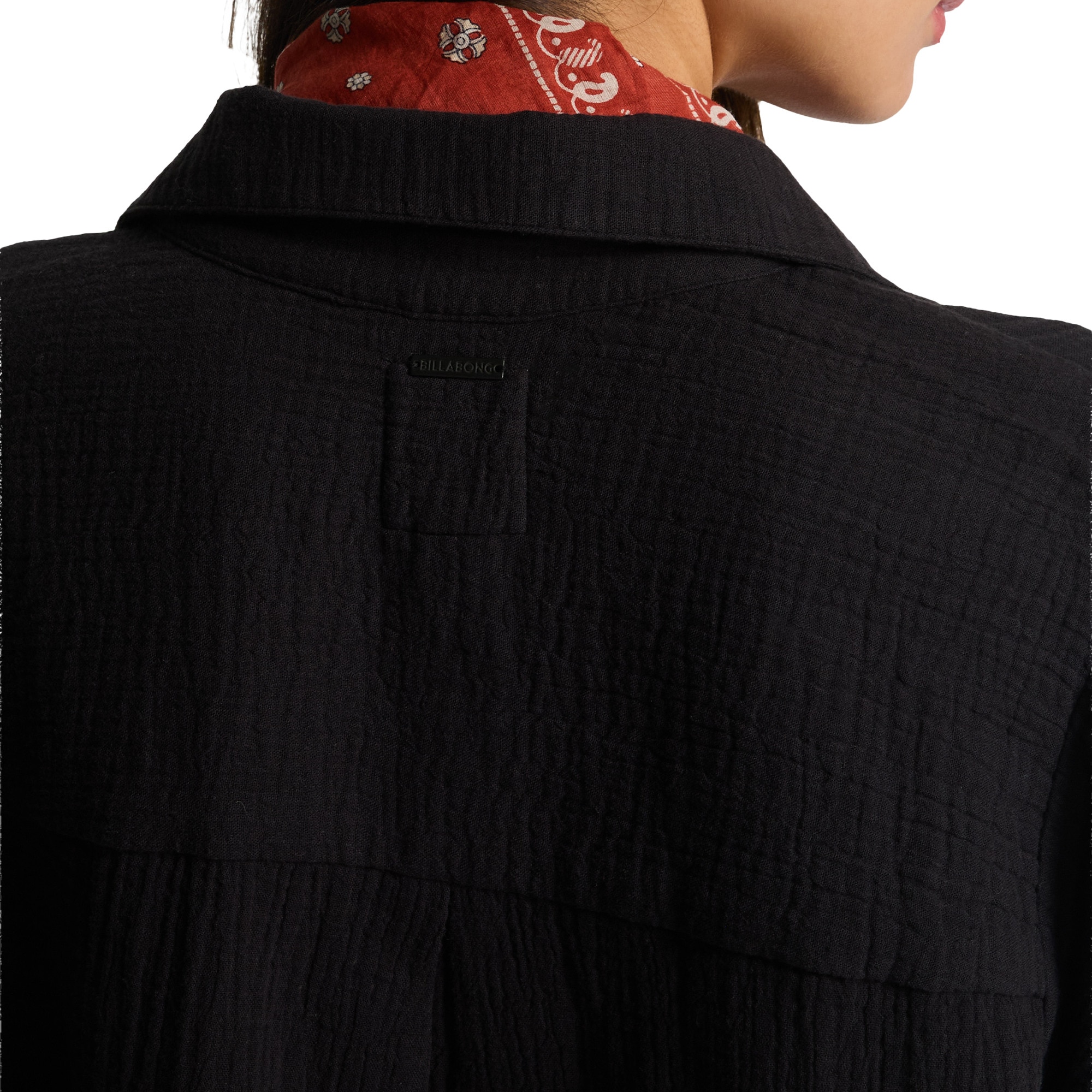 Camisa con botones para mujer Swell Blouse Billabong - Negro Negro-5