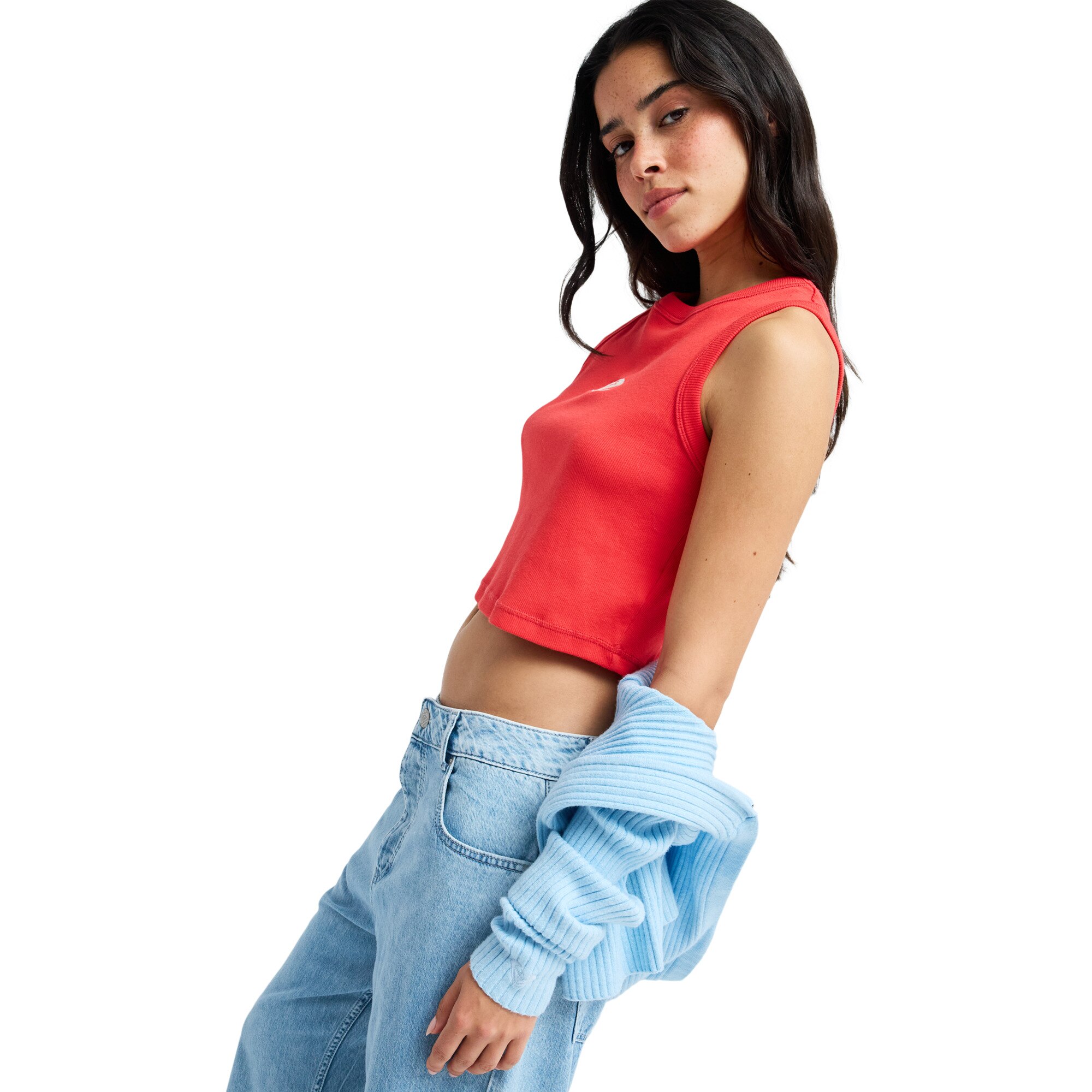 Camiseta de mujer Iconic Days Roxy - Rojo Rojo-4