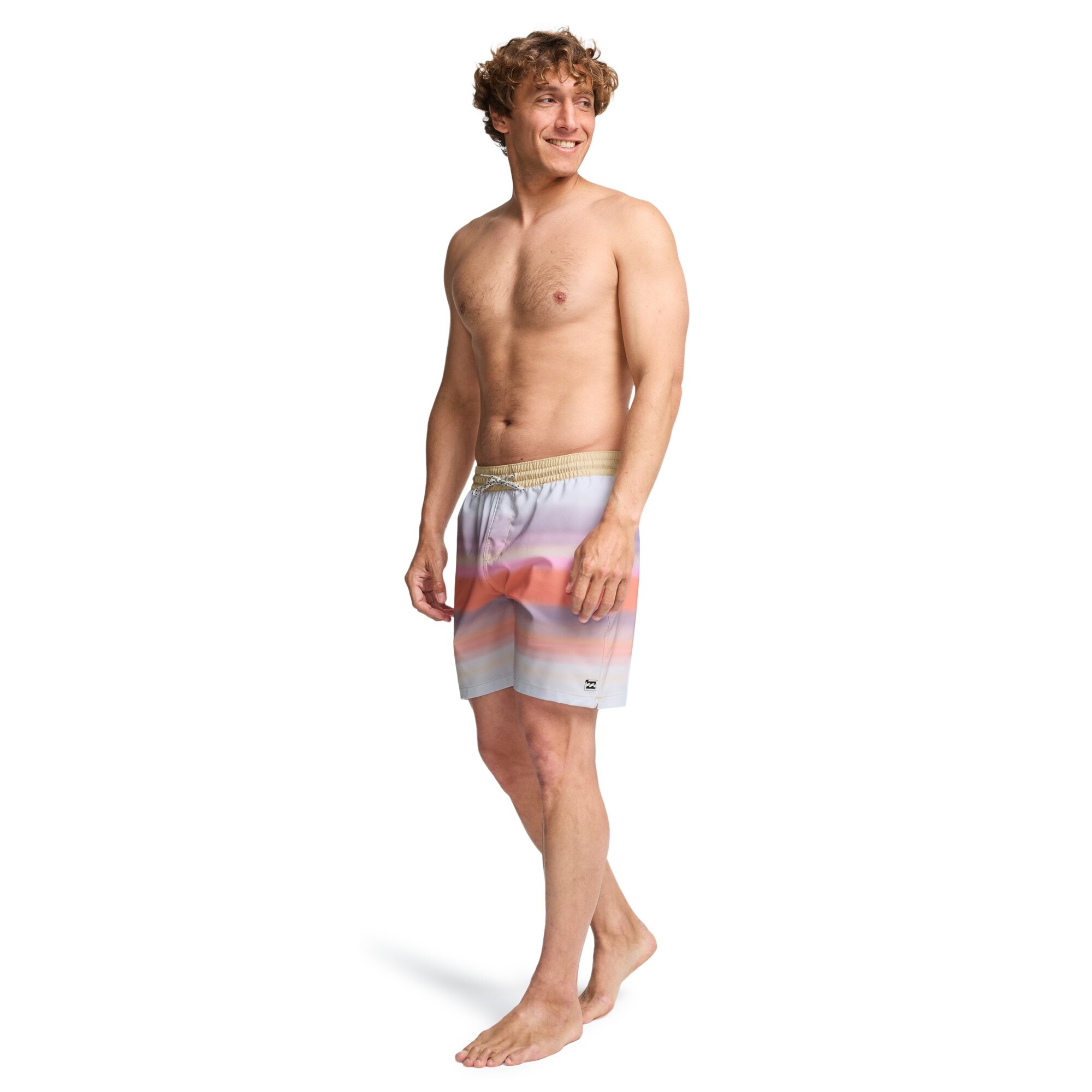 Bañador de hombre Sundays Layback Billabong - Gris Gris-3