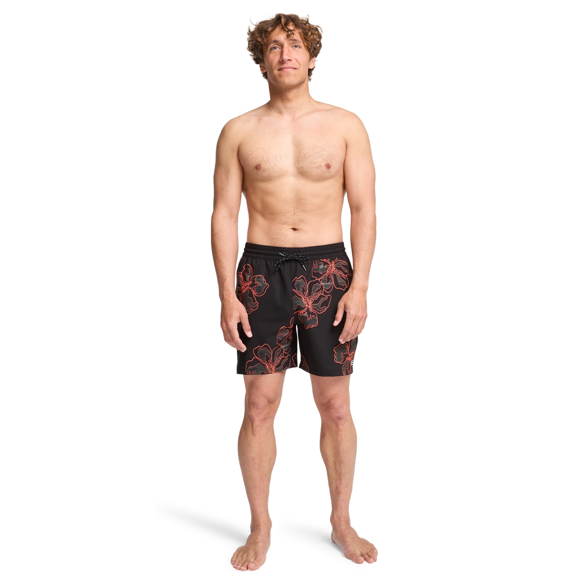 Bañador de hombre Sundays Layback Billabong - Negro Negro-3