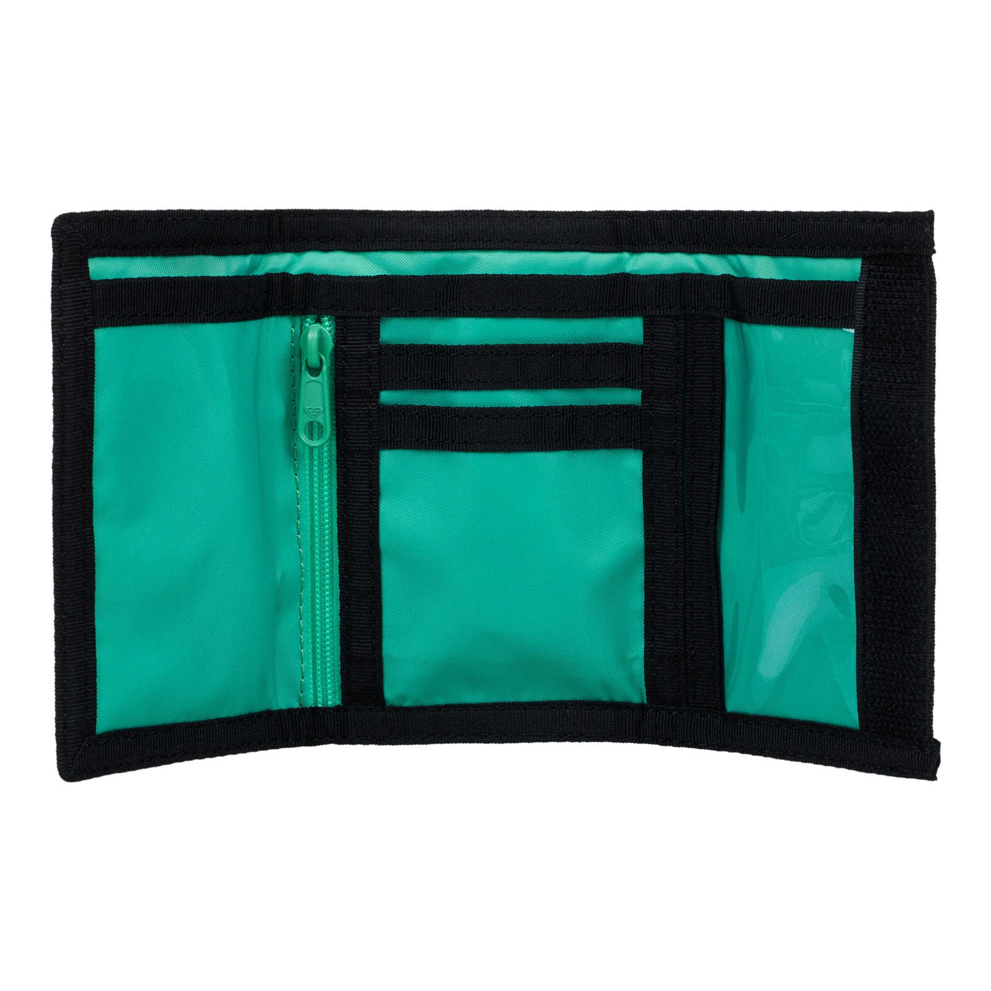 Cartera de doble hoja de mujer Small Beach Roxy - Negro Negro-2