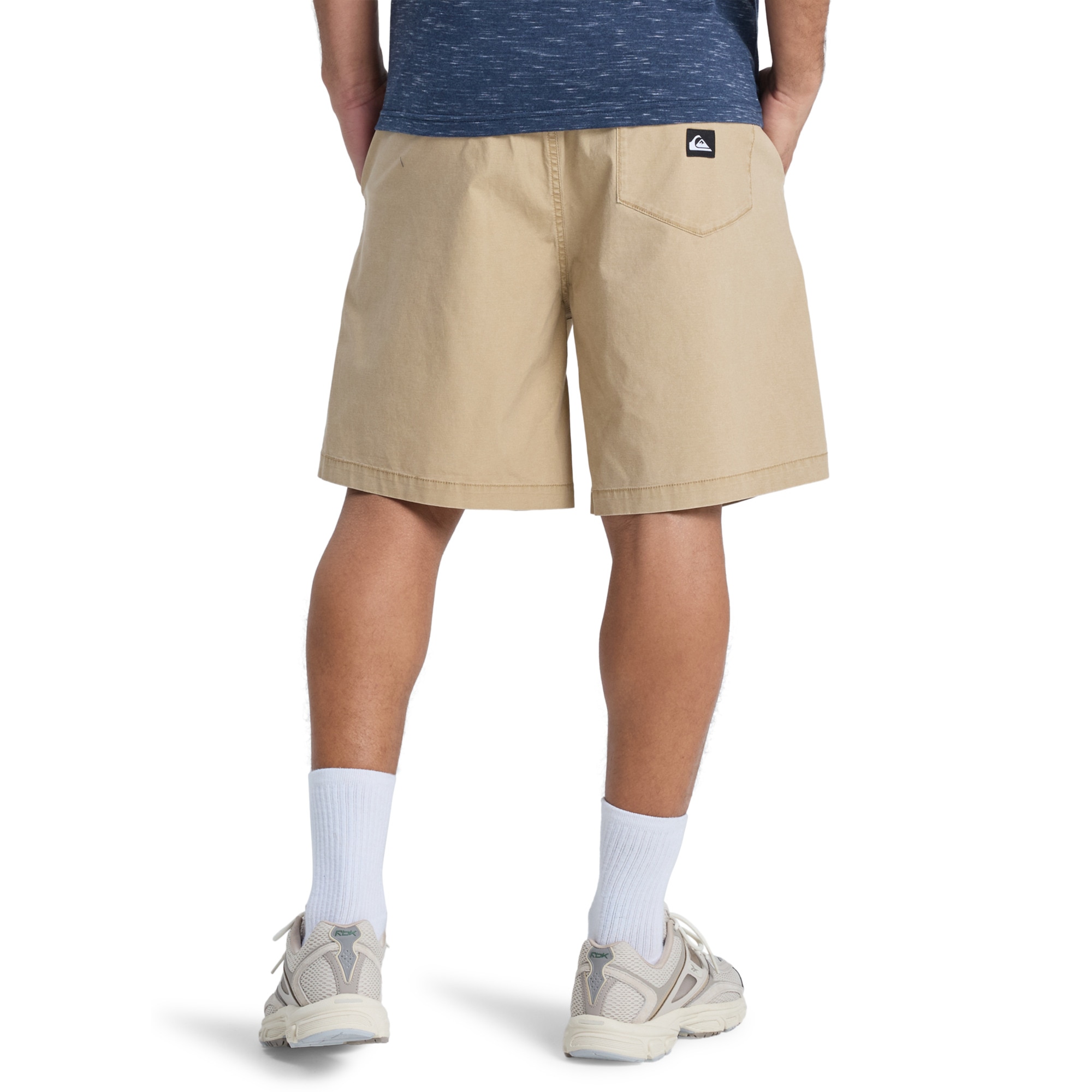 Pantalón corto de hombre Taxer 19" Quiksilver - Marrón Marrón-2