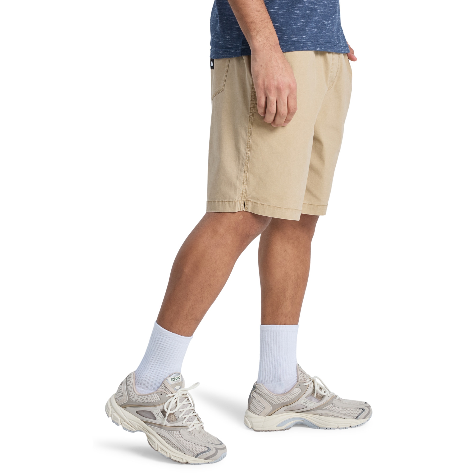 Pantalón corto de hombre Taxer 19" Quiksilver - Marrón Marrón-3