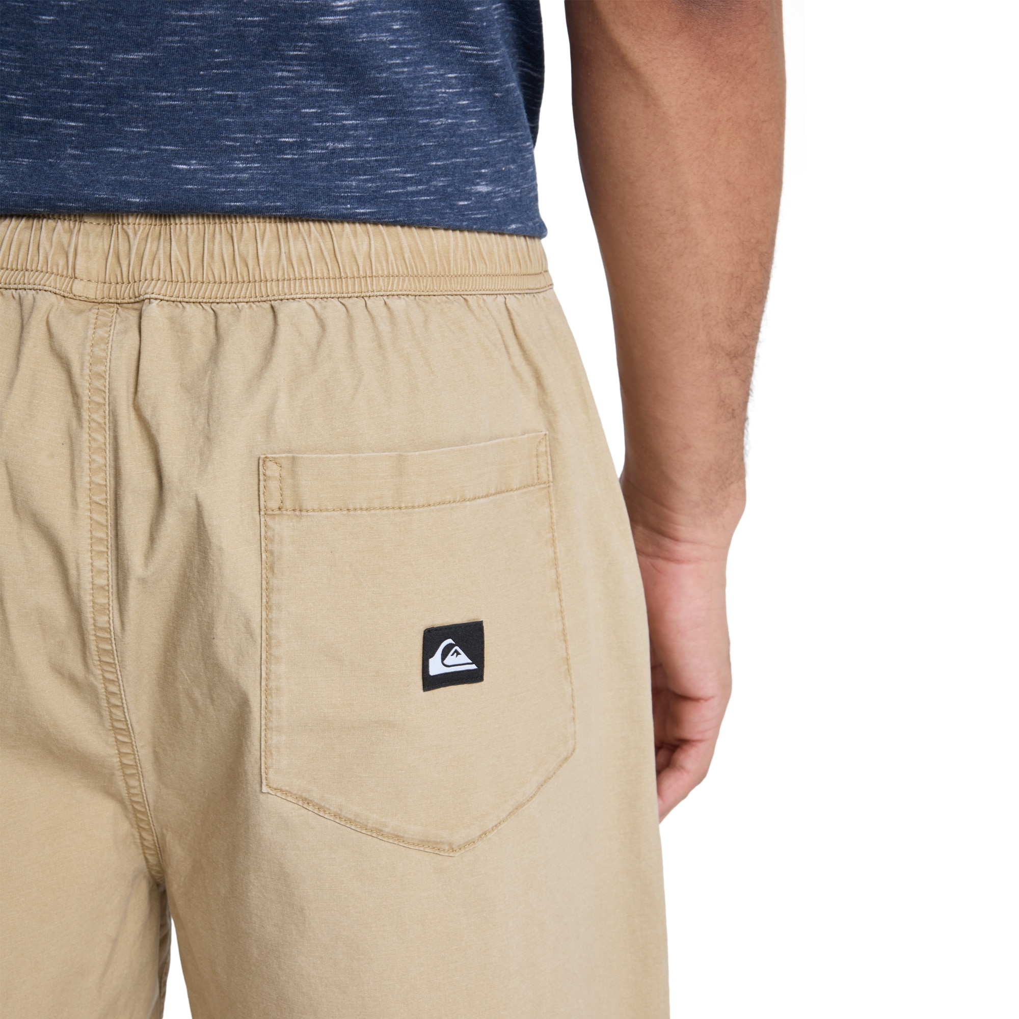 Pantalón corto de hombre Taxer 19" Quiksilver - Marrón Marrón-6
