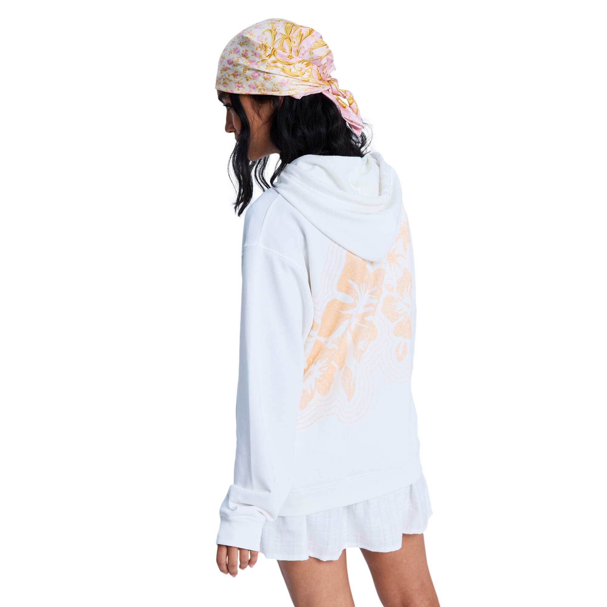 Sudadera de mujer Surf Stoked Terry Vint Roxy - Blanco Blanco-2