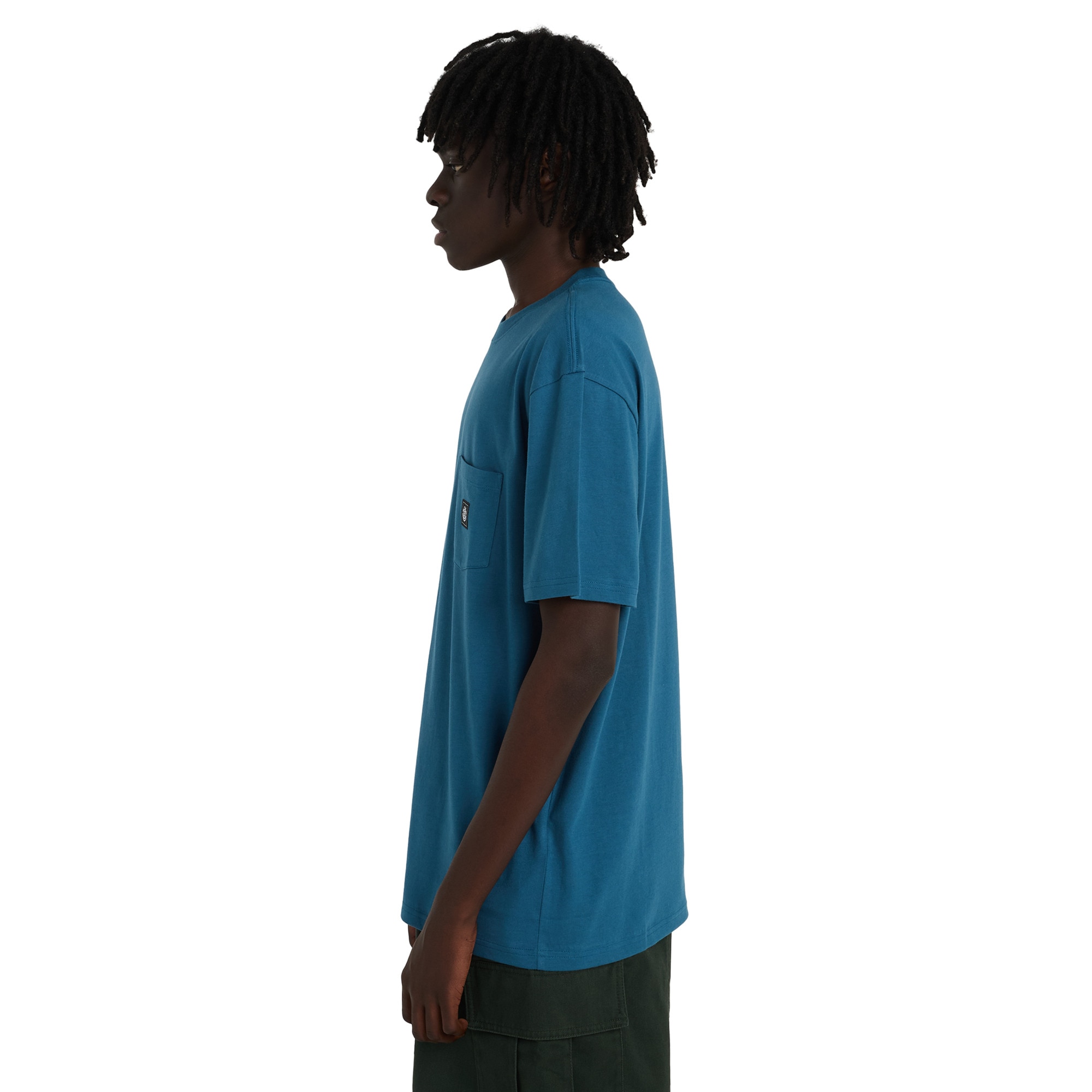Camiseta de hombre Icon Label Pocket Element - Azul Azul-3