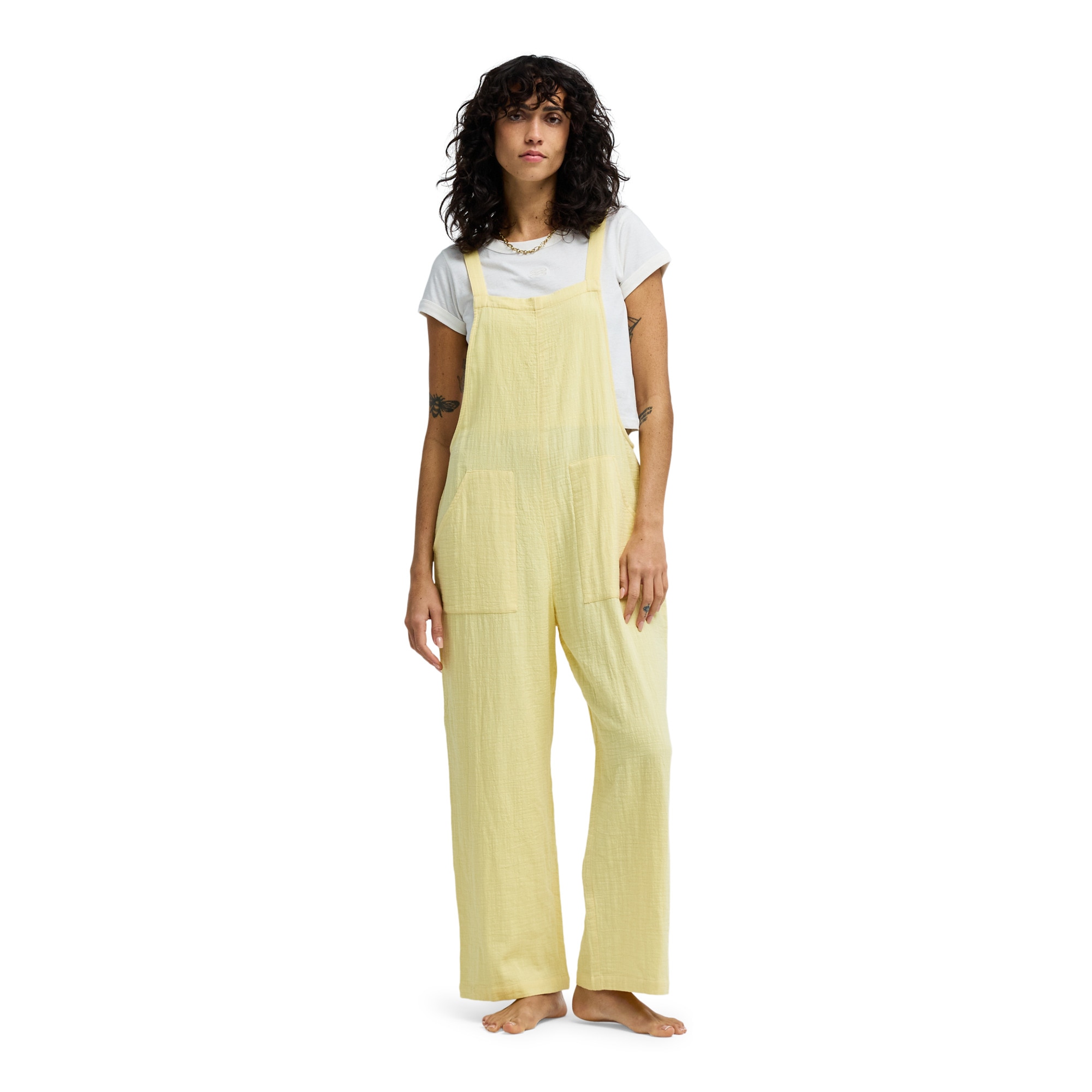 Imagen 0 de Mono de mujer Pacific Time Billabong Amarillo