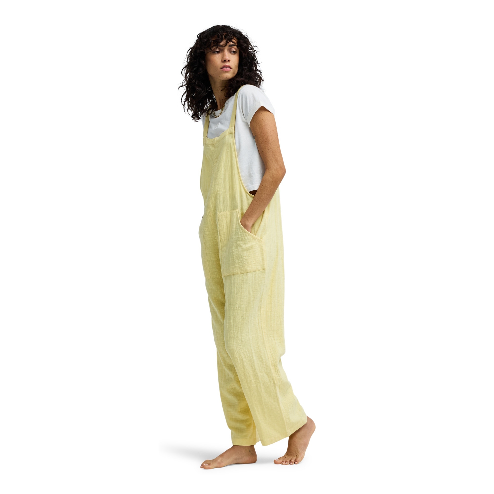 Mono de mujer Pacific Time Billabong - Amarillo Amarillo-4
