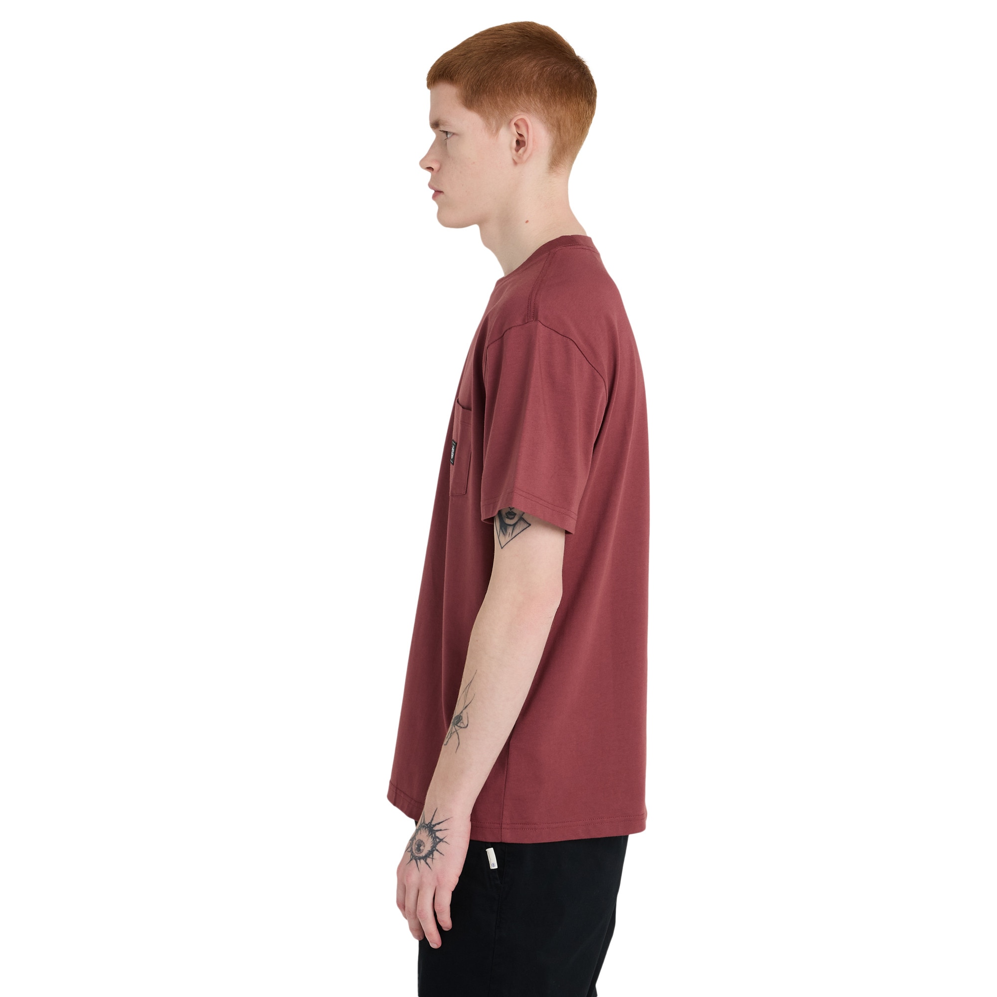Camiseta de hombre Icon Label Pocket Element - Morado Morado-3