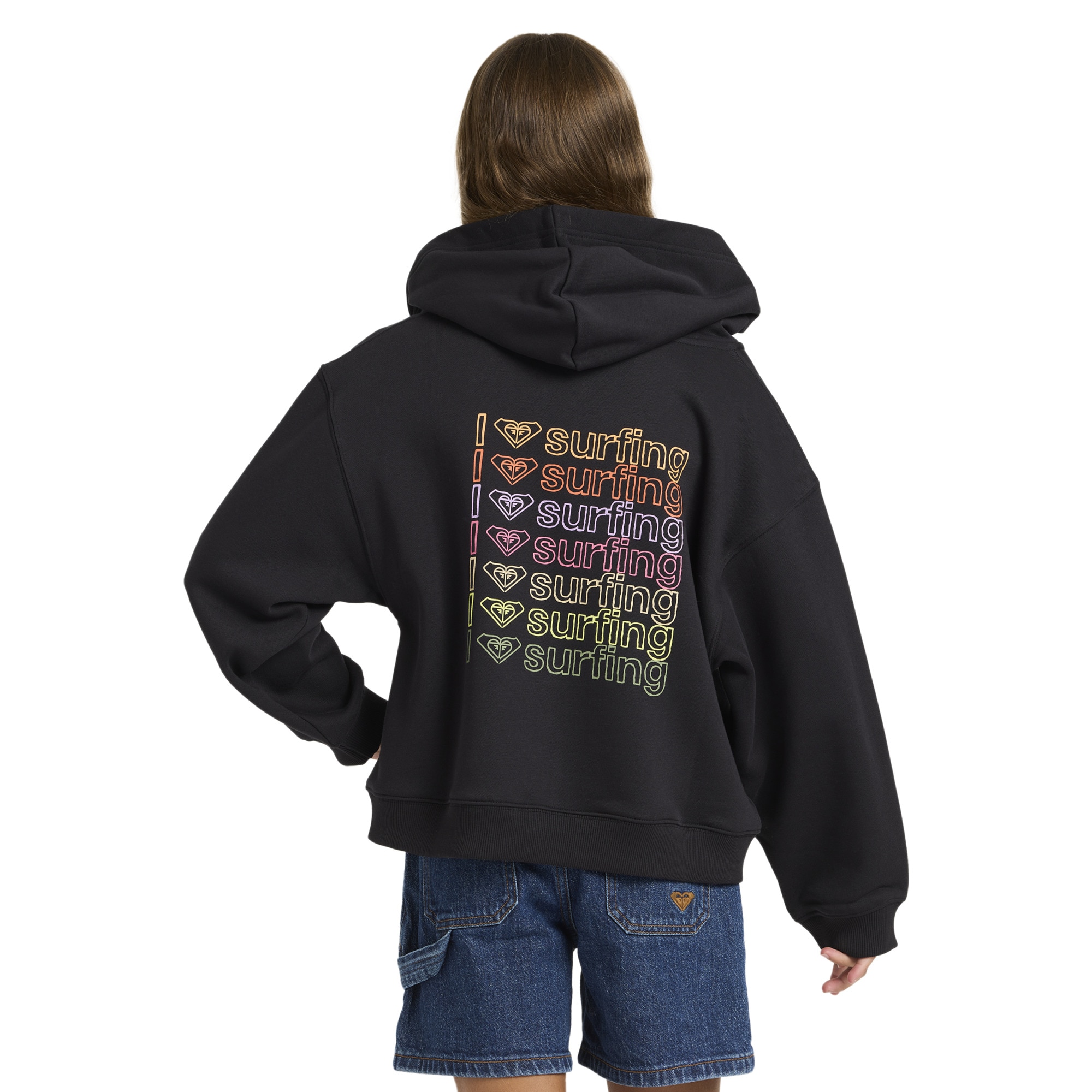 Sudadera de niños Midnight Hike Brushed Roxy - Negro Negro-2