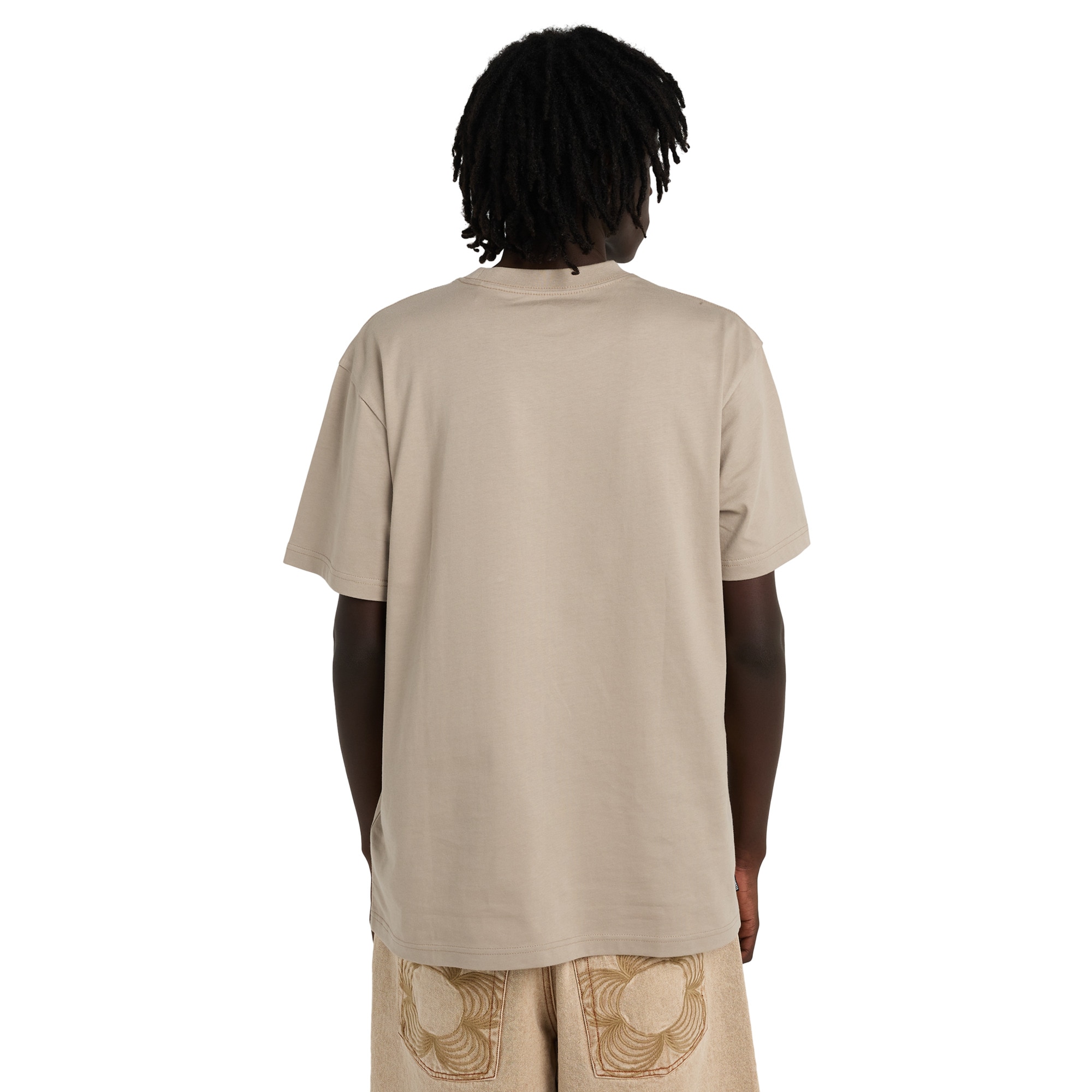 Camiseta de hombre Icon Label Pocket Element - Beige Beige-2