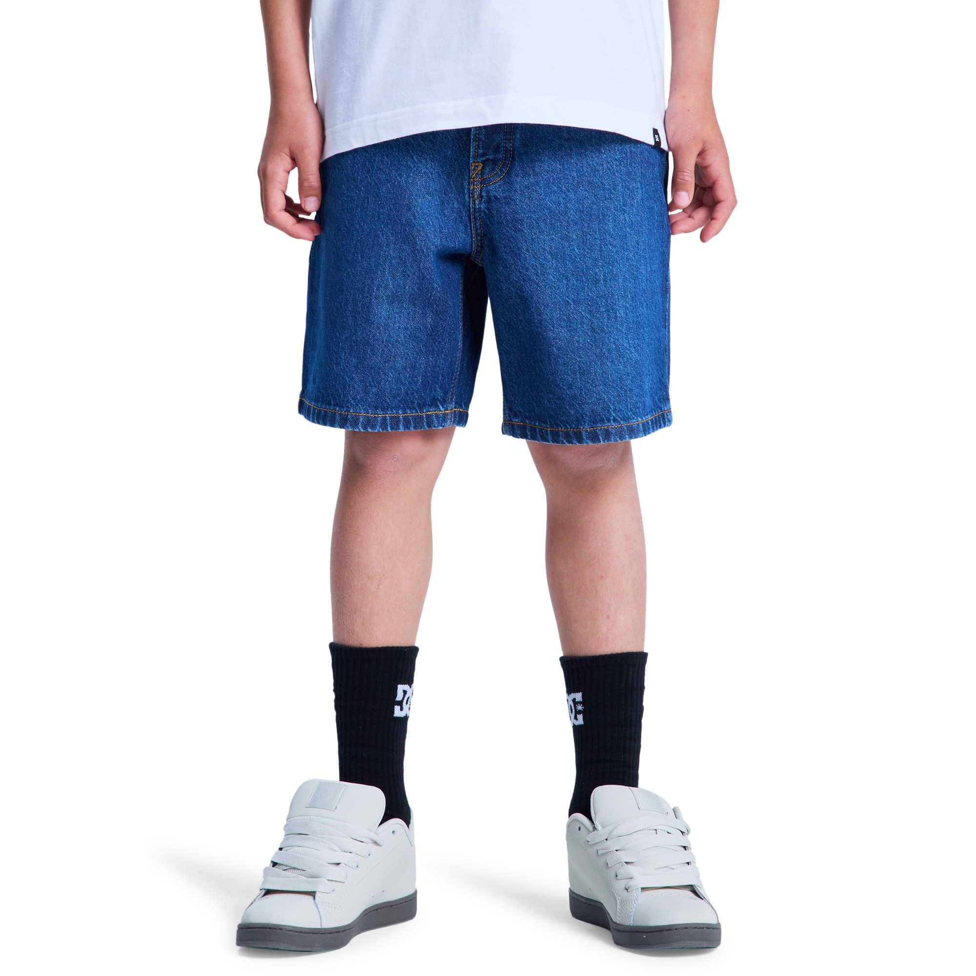 Pantalón corto vaqueros de niños Baggy DC Shoes - Azul Azul-1