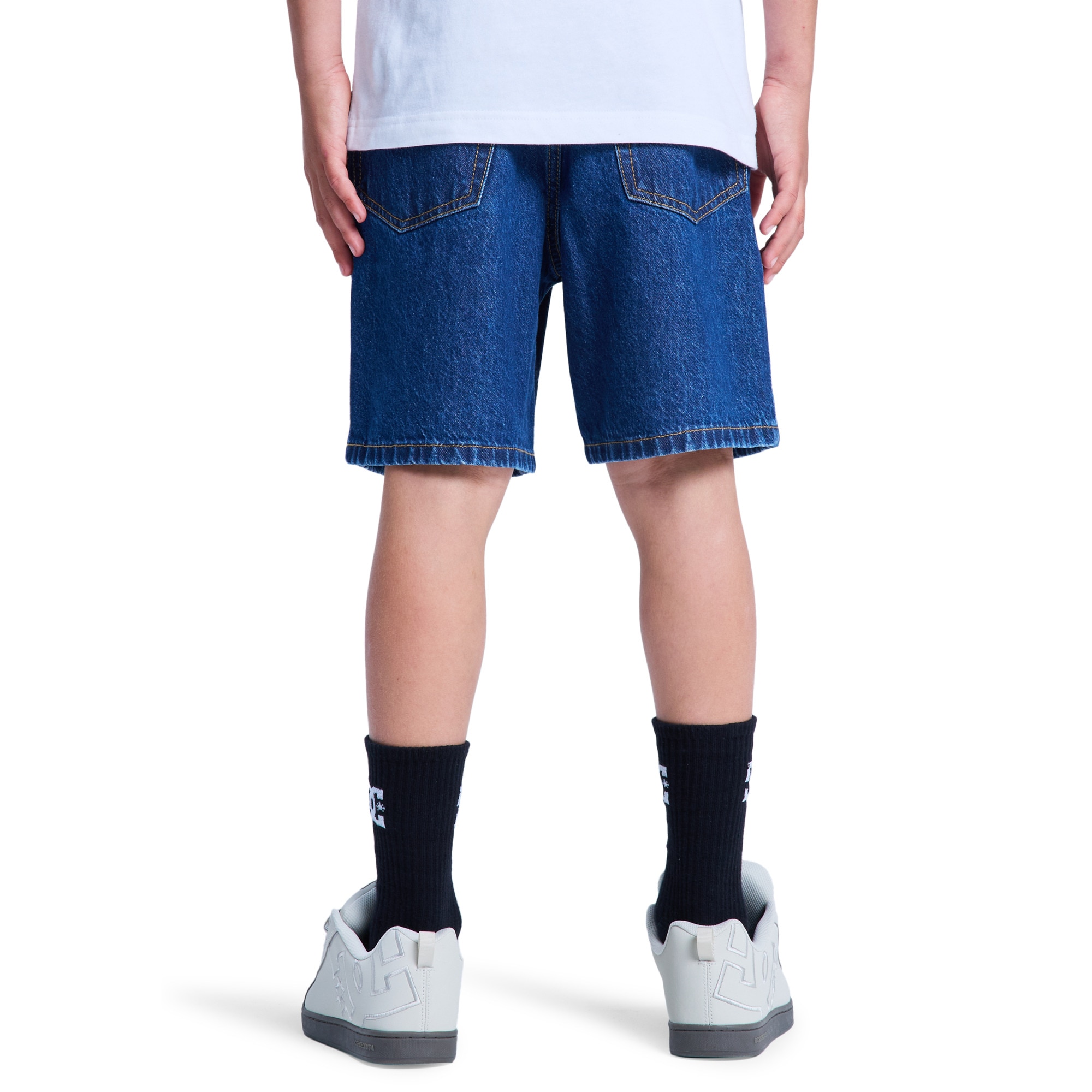 Pantalón corto vaqueros de niños Baggy DC Shoes - Azul Azul-2