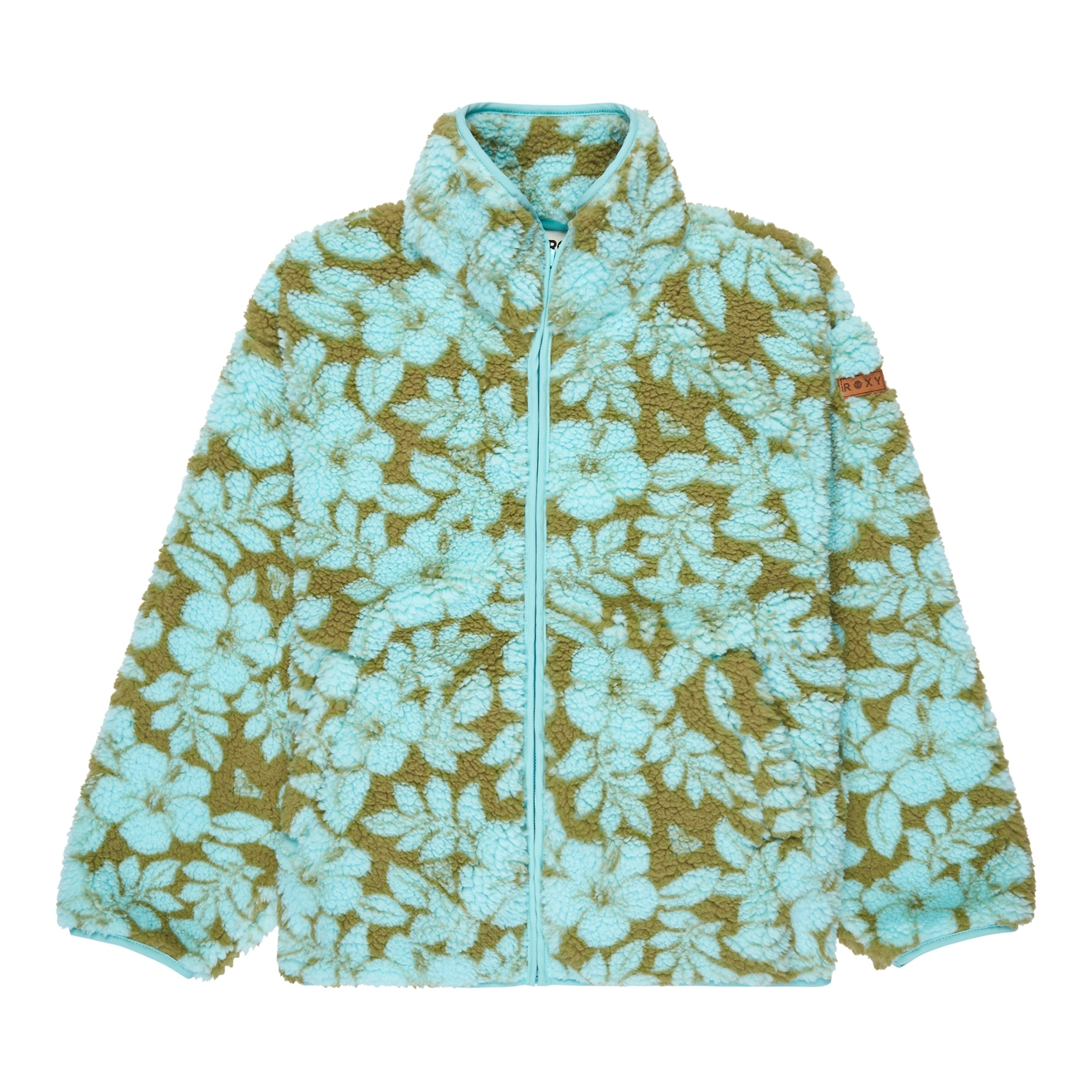 Forro polar de niños Like Electricity Roxy - Verde Oliva Verde Oliva-6