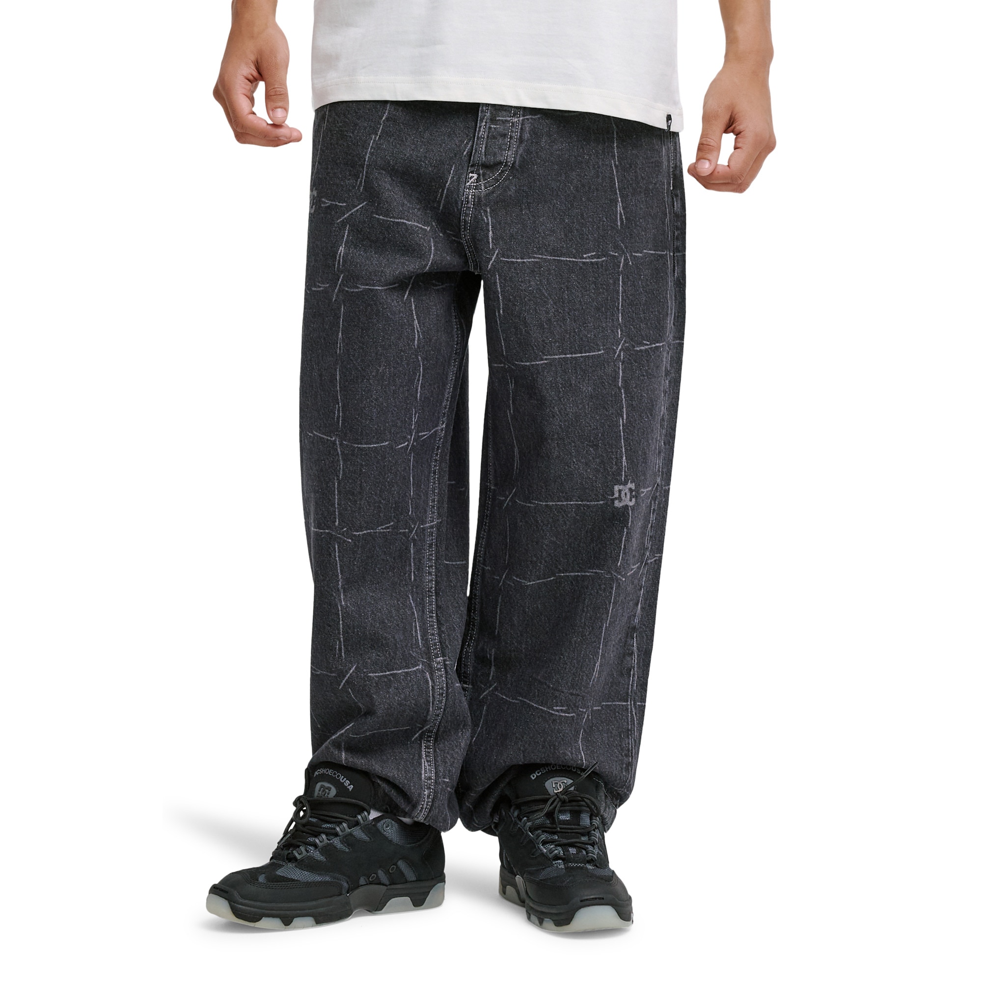 Imagen 1 de Pantalón vaquero de hombre Baggy Wired DC Shoes Negro