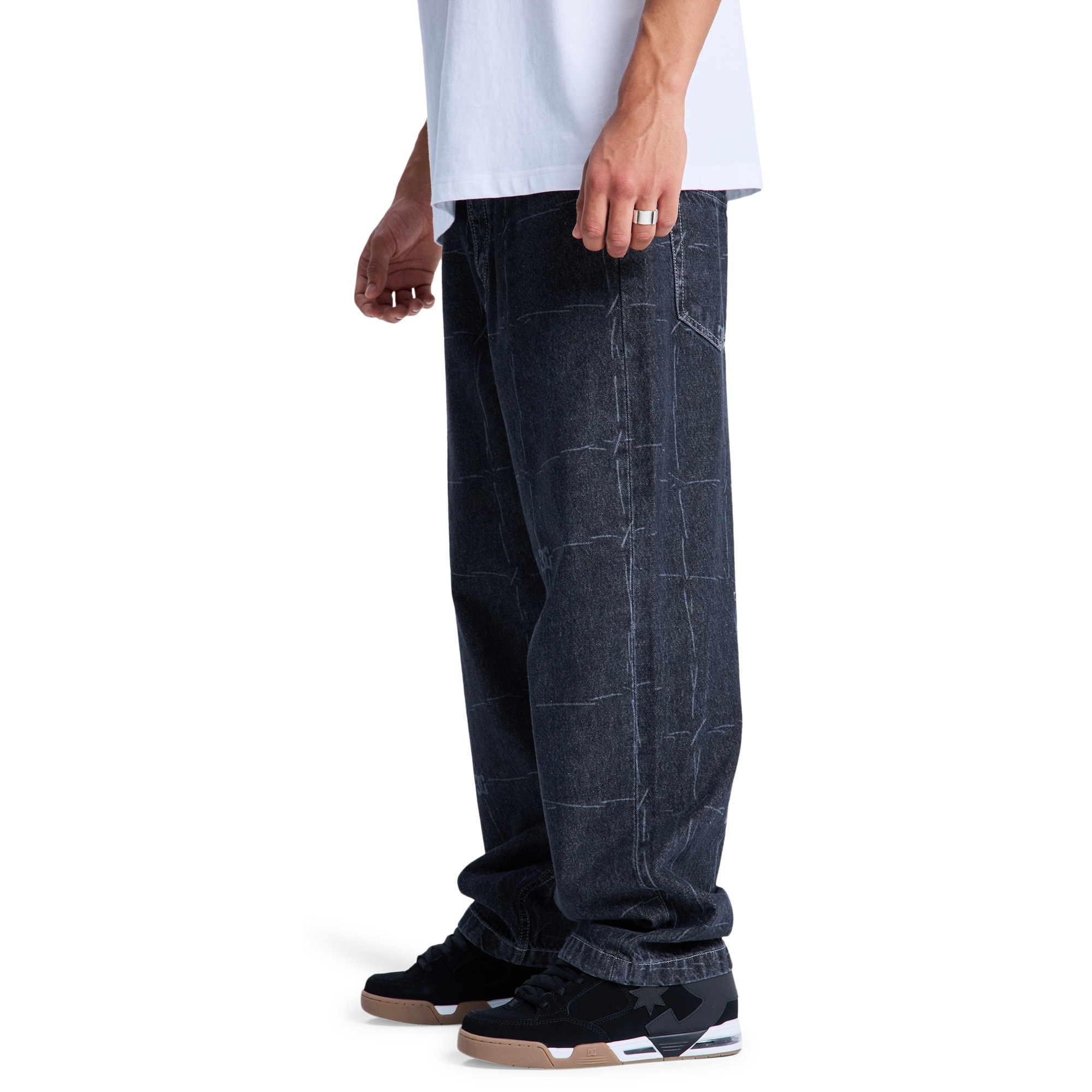 Imagen 3 de Pantalón vaquero de hombre Baggy Wired DC Shoes - Negro Negro