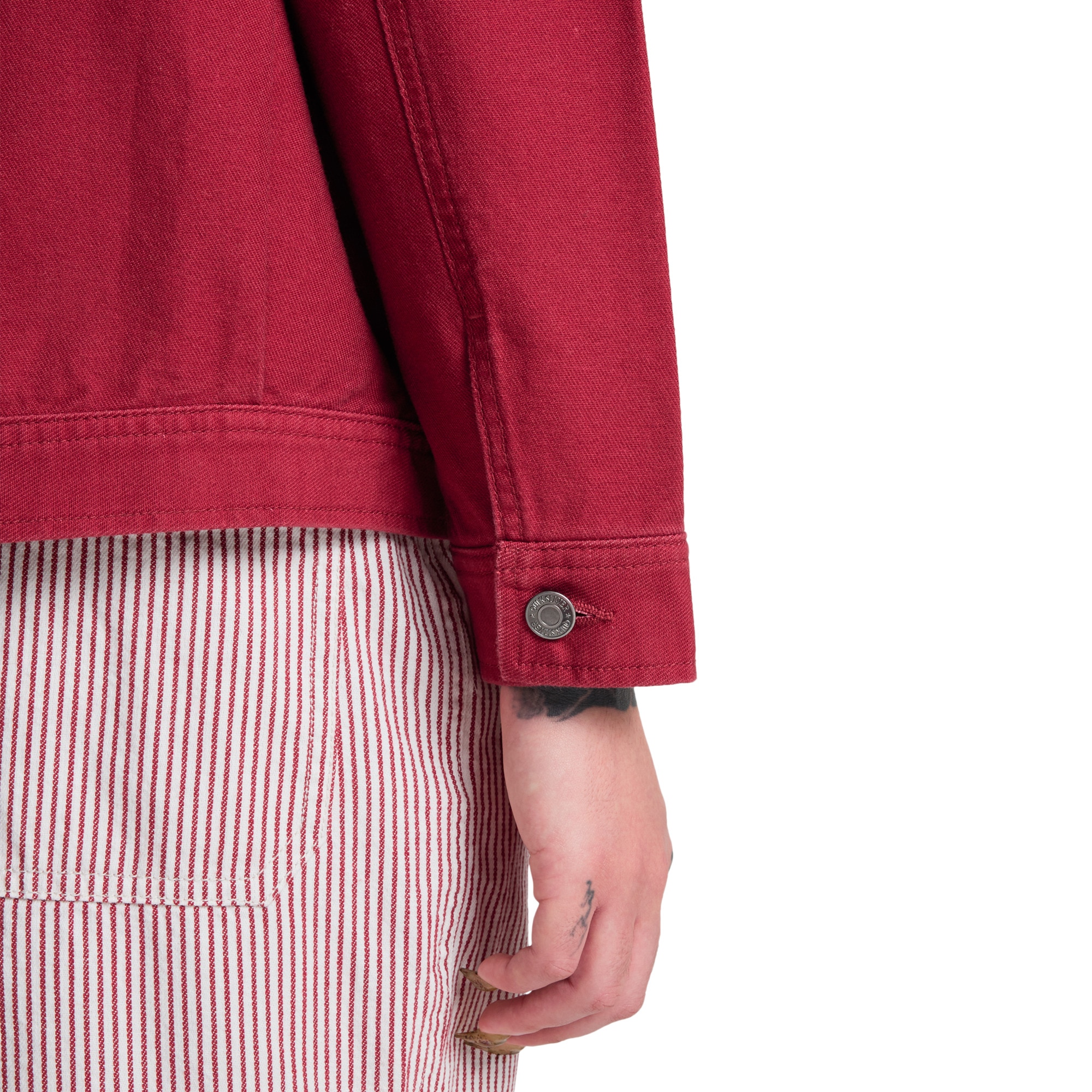 Chaqueta de mujer Santa Crop Quiksilver - Rojo Rojo-6