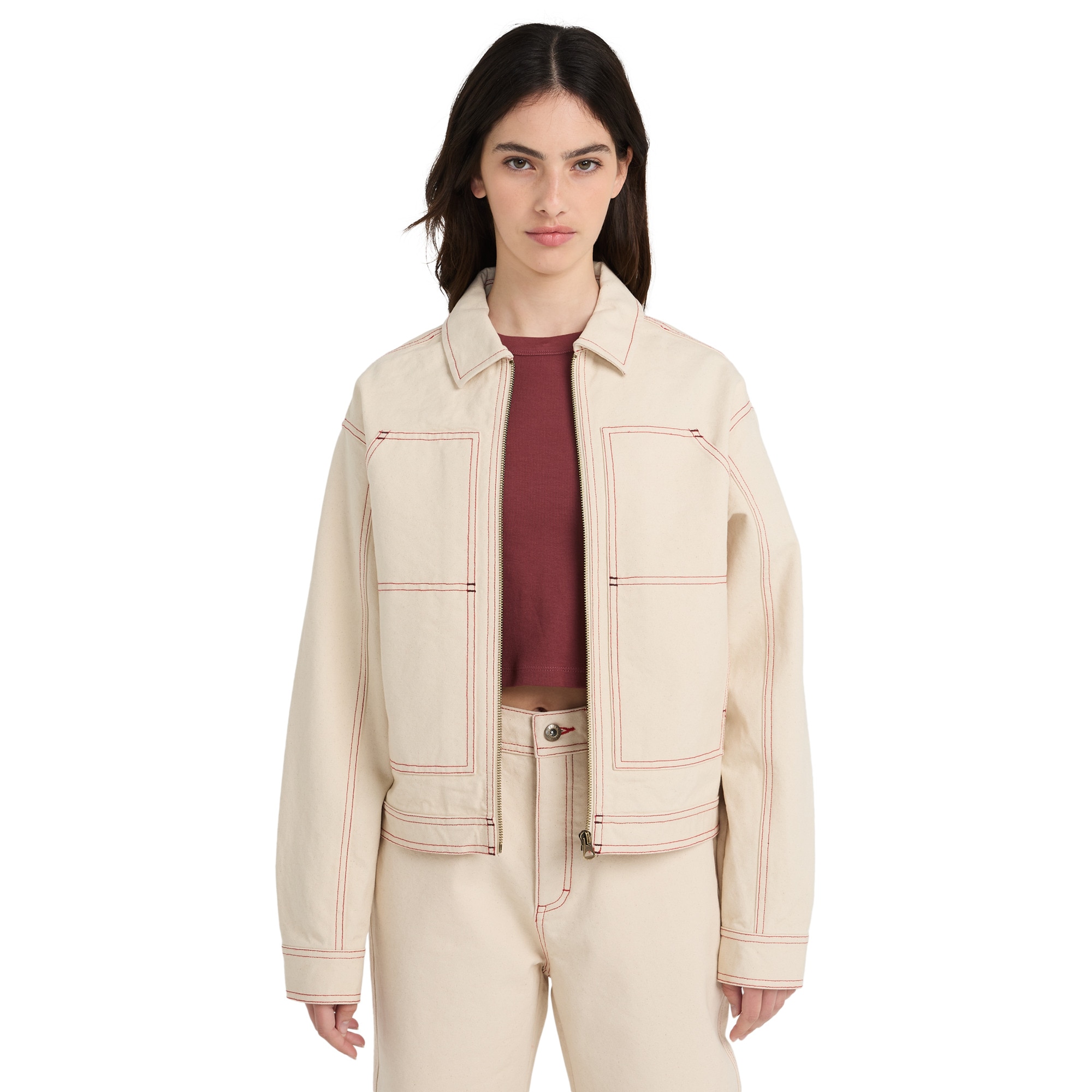 Imagen 1 de Chaqueta de mujer Chore Canvas Element Natural
