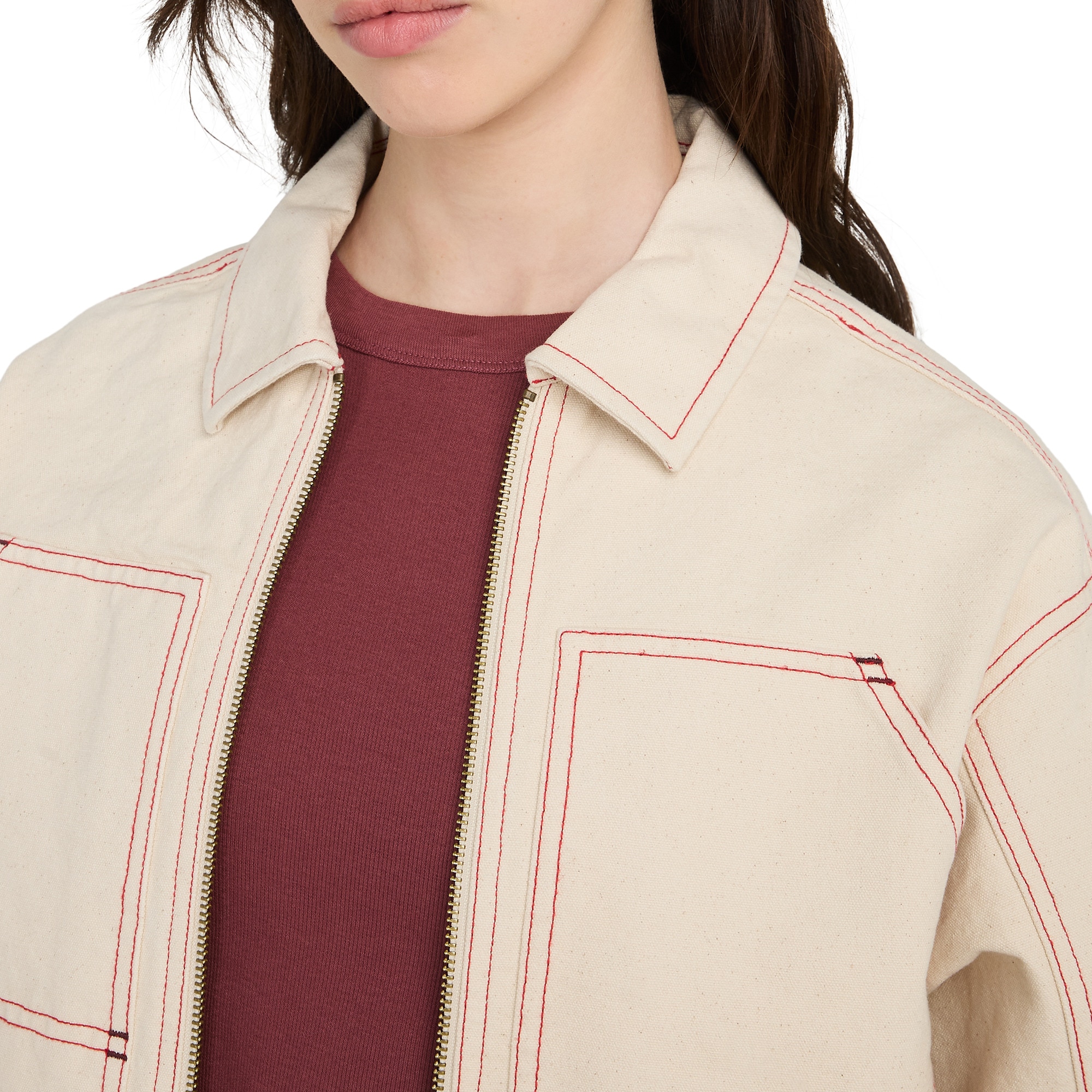 Imagen 4 de Chaqueta de mujer Chore Canvas Element - Natural Natural