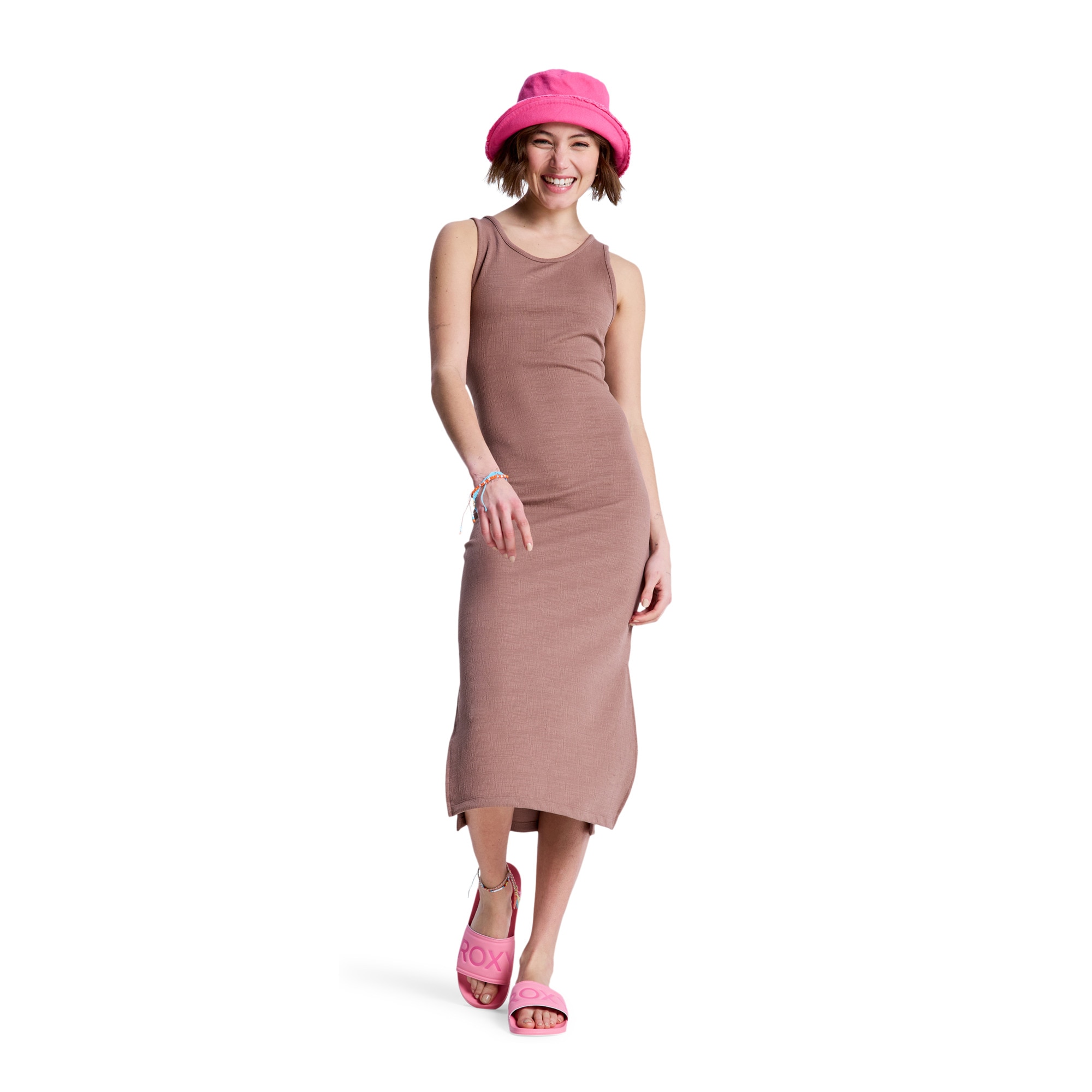 Vestido de mujer Good Keepsake Roxy - Marrón Marrón-5