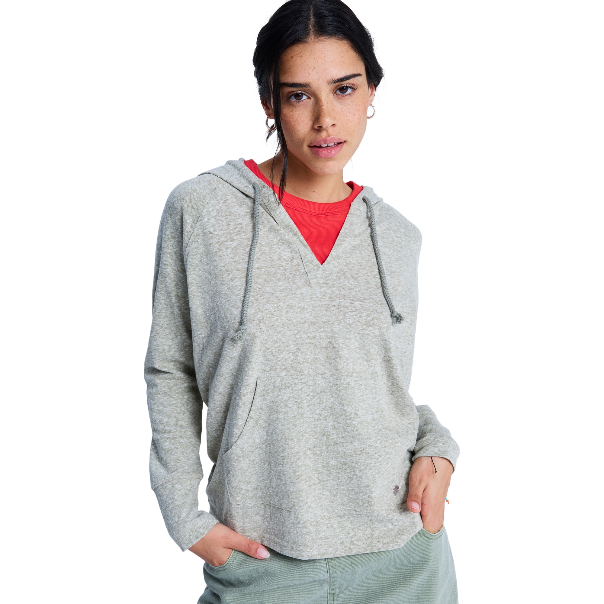 Imagen 1 de Sudadera de mujer Destination Surf Roxy - Gris Gris