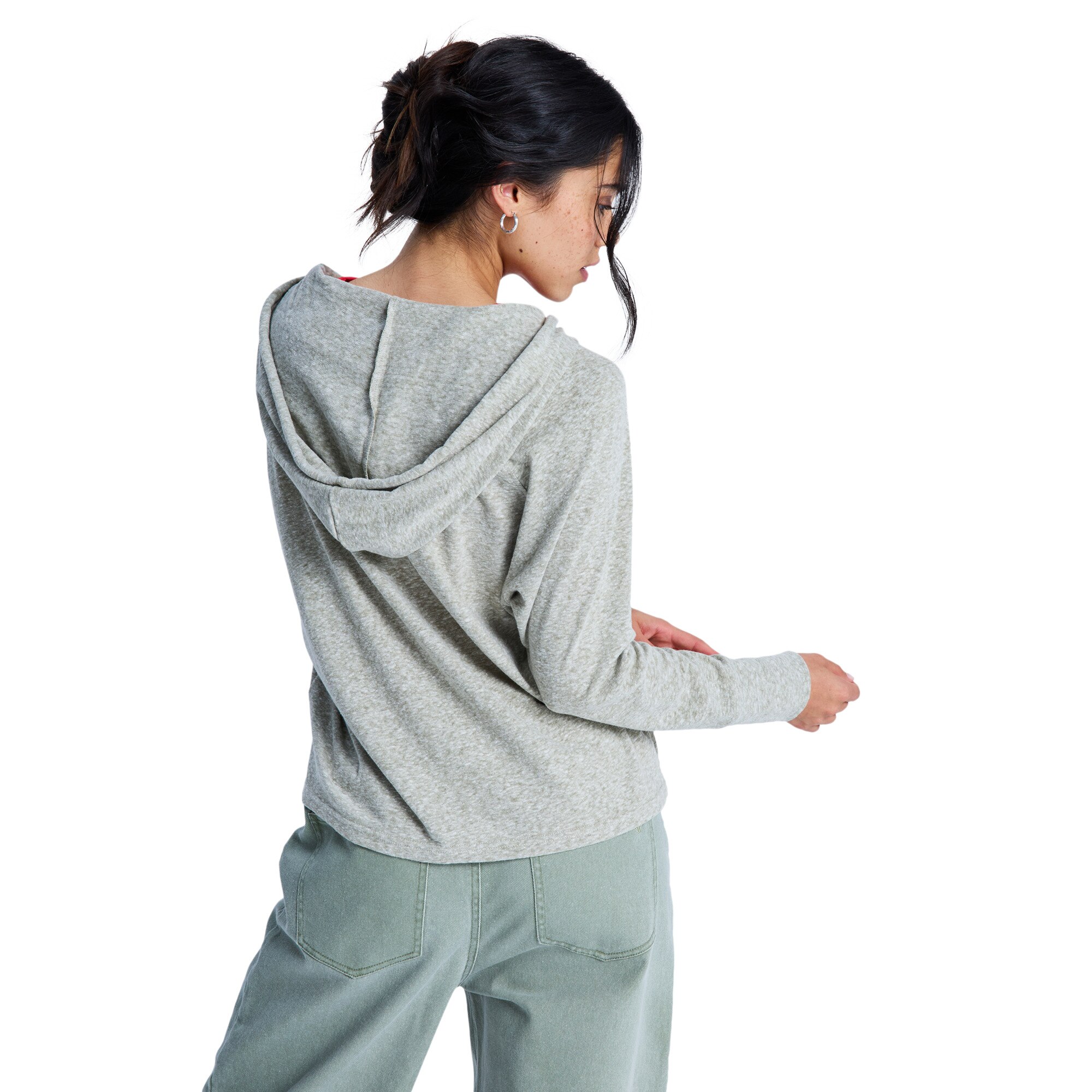 Imagen 2 de Sudadera de mujer Destination Surf Roxy - Gris Gris