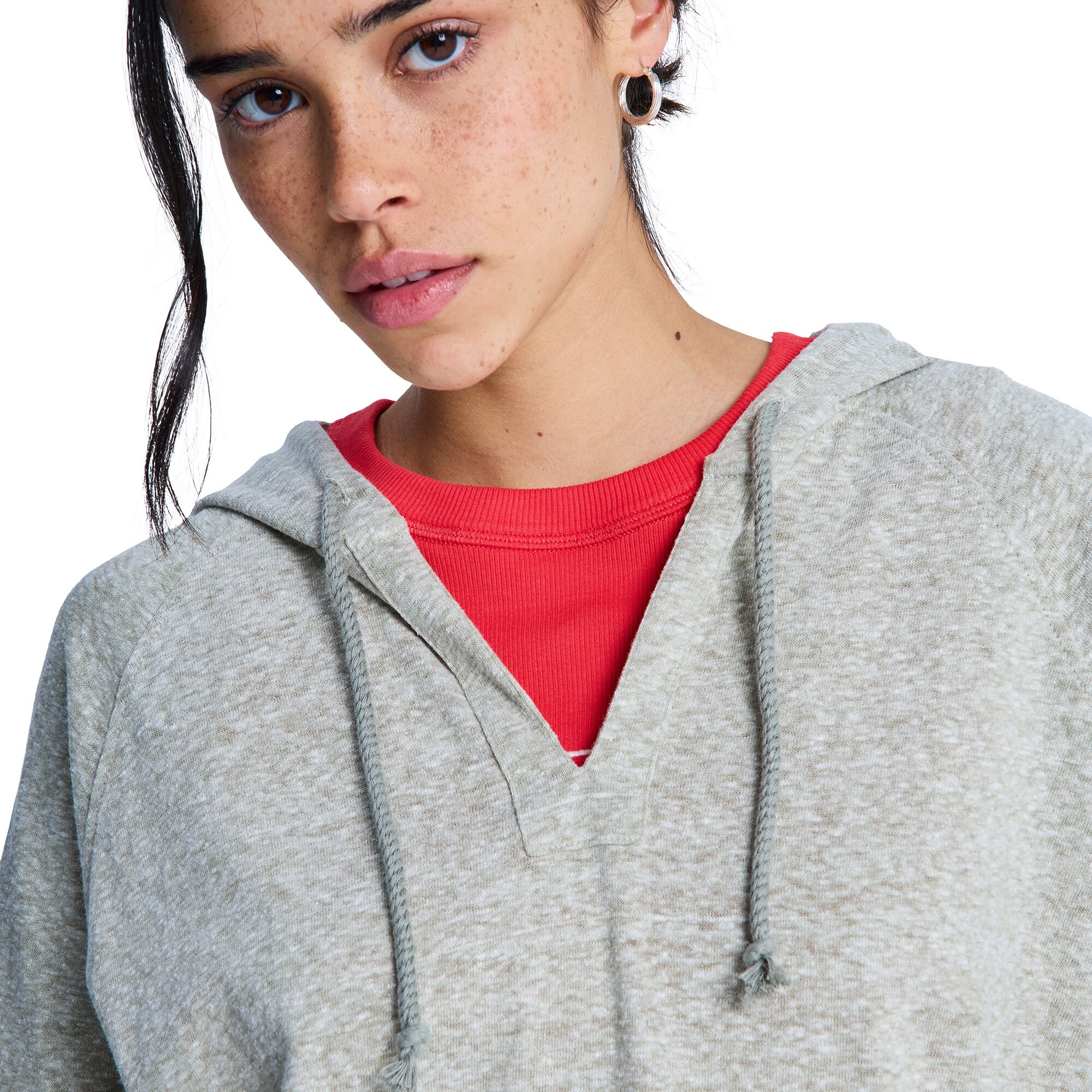 Imagen 4 de Sudadera de mujer Destination Surf Roxy - Gris Gris