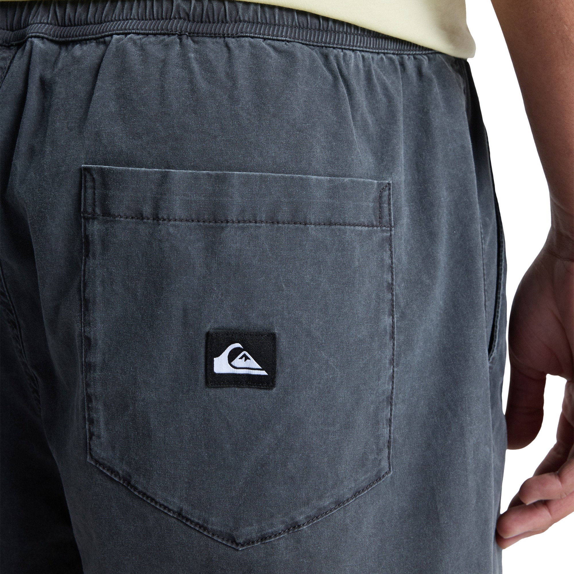 Pantalón corto de hombre Taxer 19" Quiksilver - Negro Negro-6
