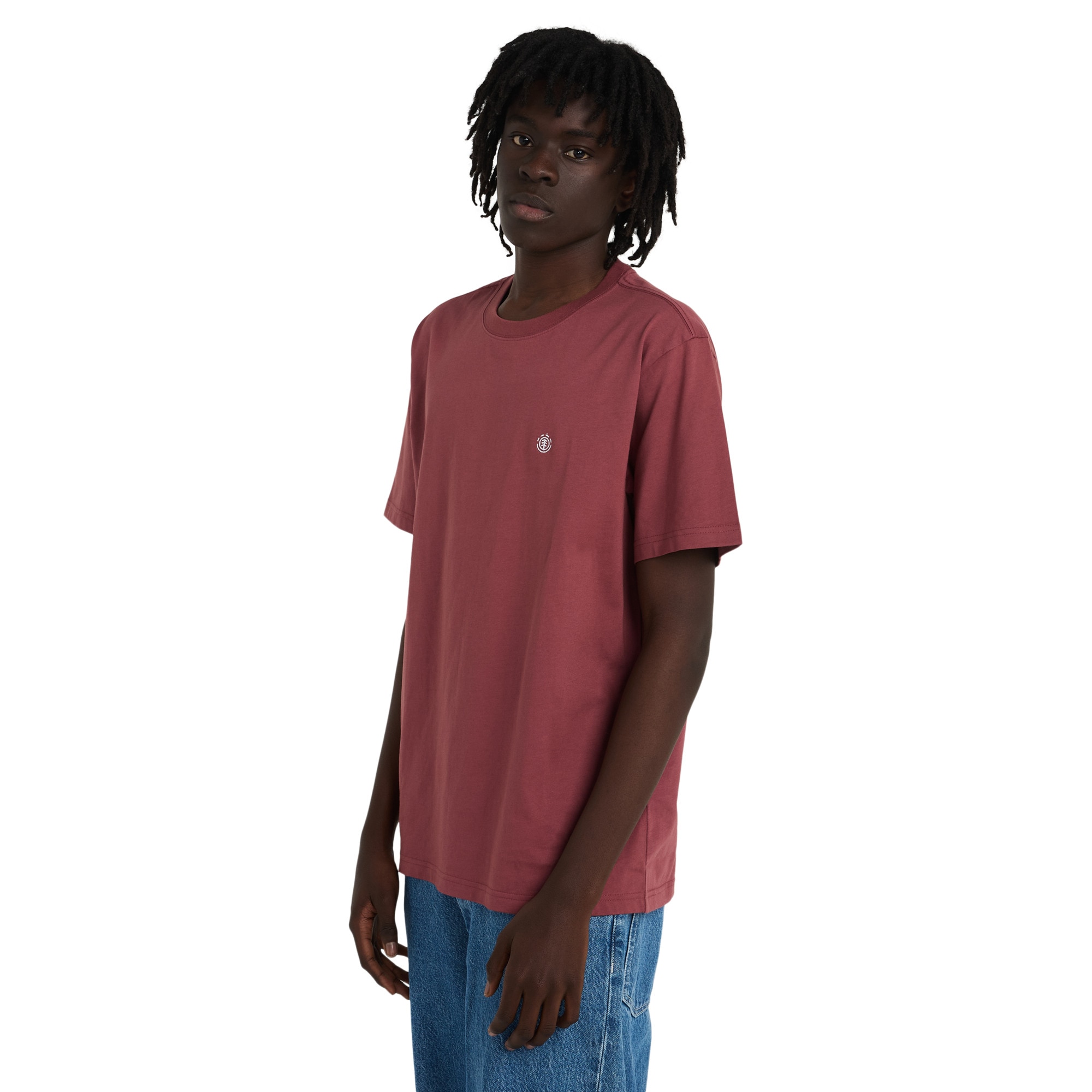 Camiseta de manga corta para hombre Icon Embroidery Element - Rojo Rojo-1