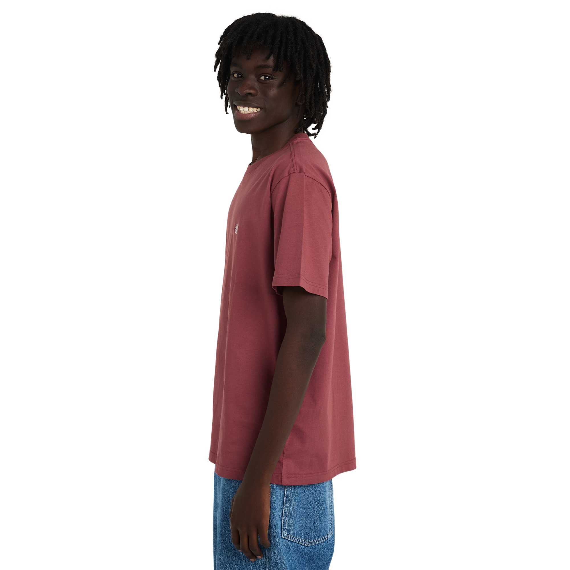 Camiseta de manga corta para hombre Icon Embroidery Element - Rojo Rojo-3