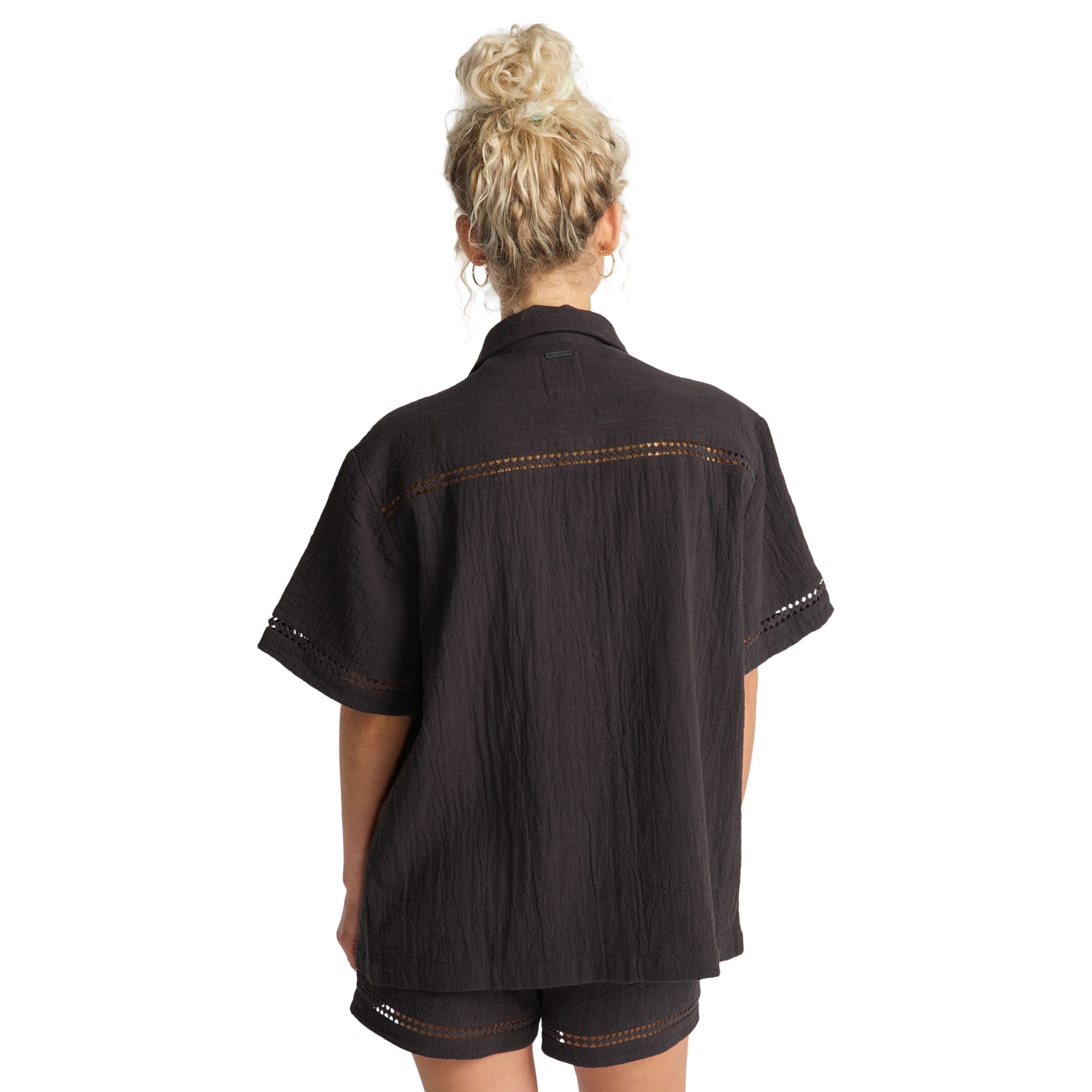 Camisa de mujer Summers End Billabong - Negro Negro-3