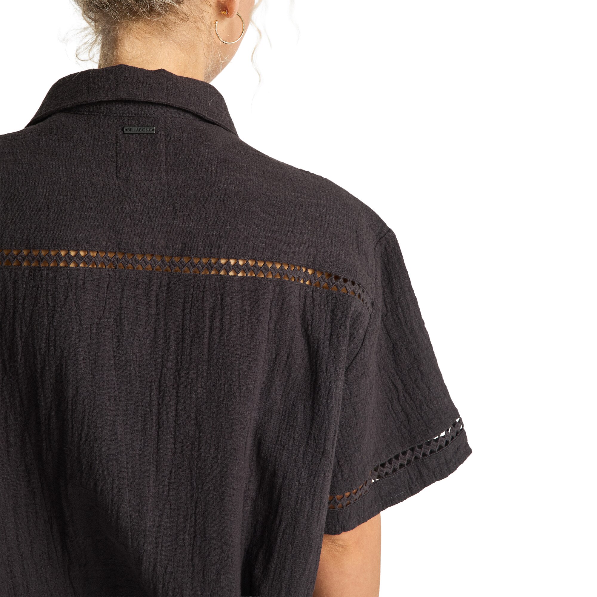 Camisa de mujer Summers End Billabong - Negro Negro-6