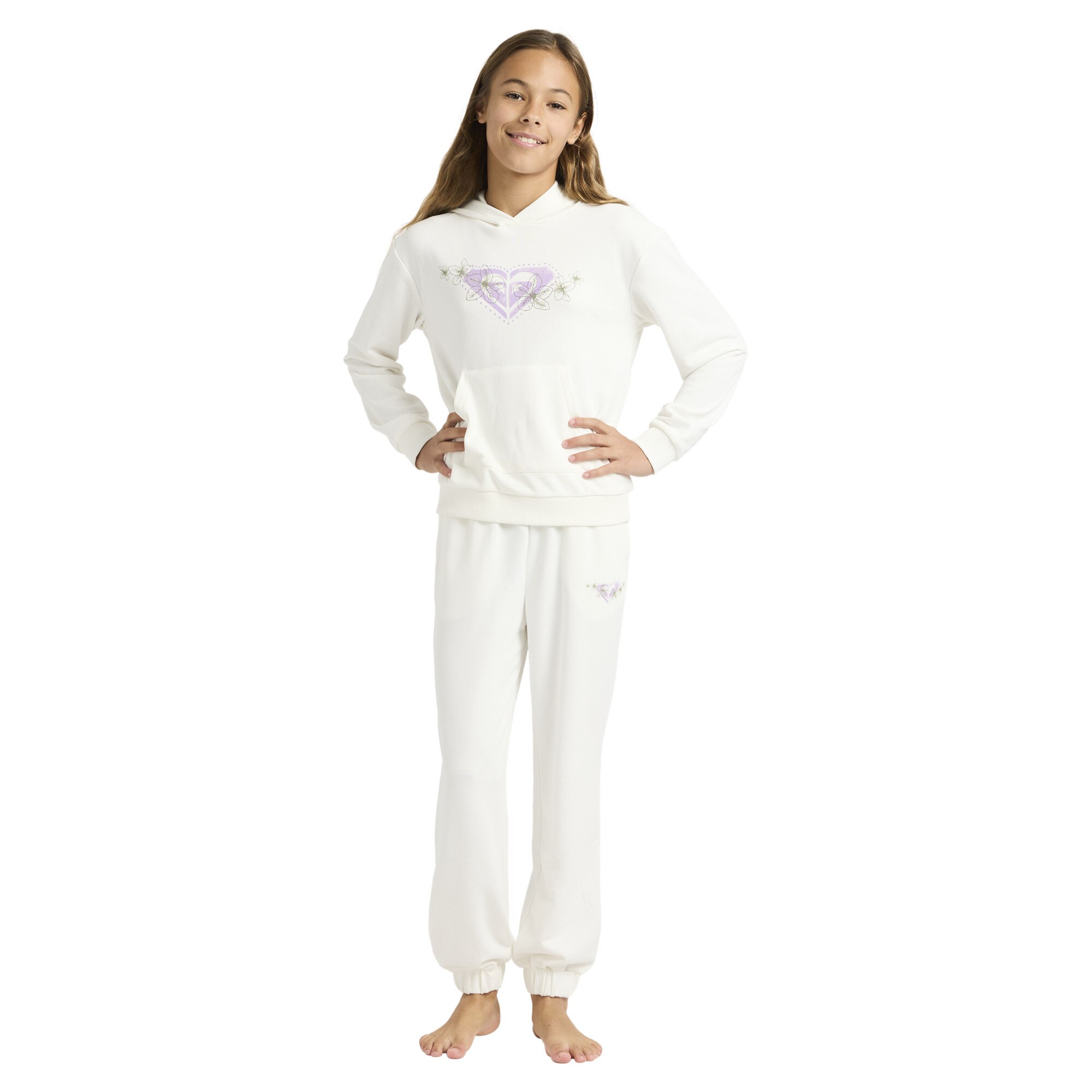 Sudadera de niños Surf Feeling Terry Roxy - Blanco Blanco-3