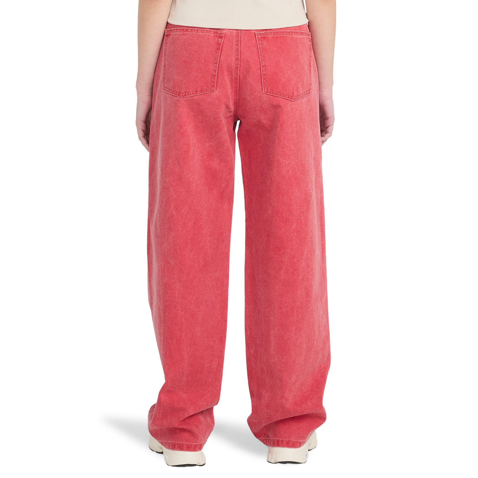 Pantalón de mujer 365 Canvas W Element - Rojo Rojo-2