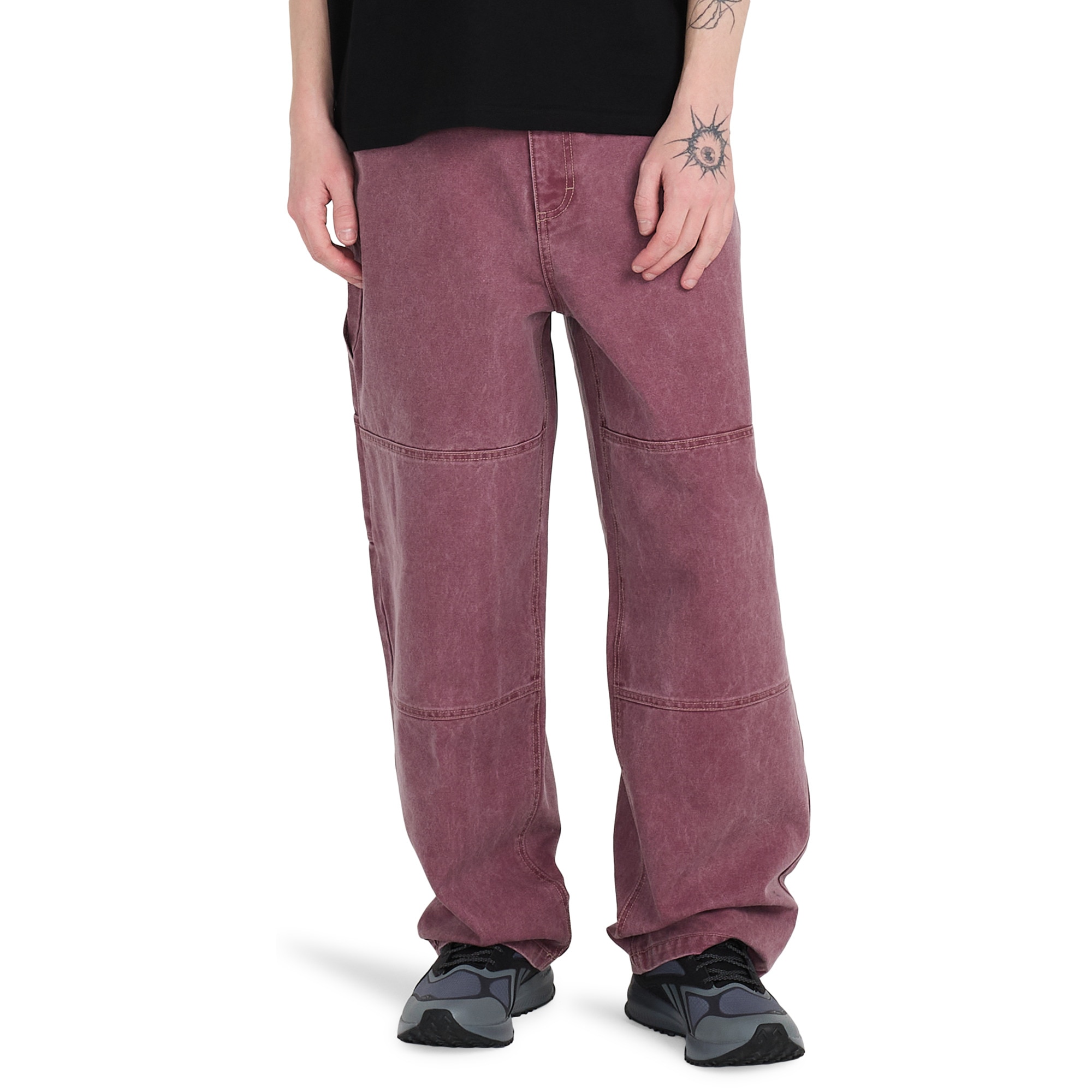 Pantalón de hombre Big Carpenter Canvas Element - Morado Morado-1