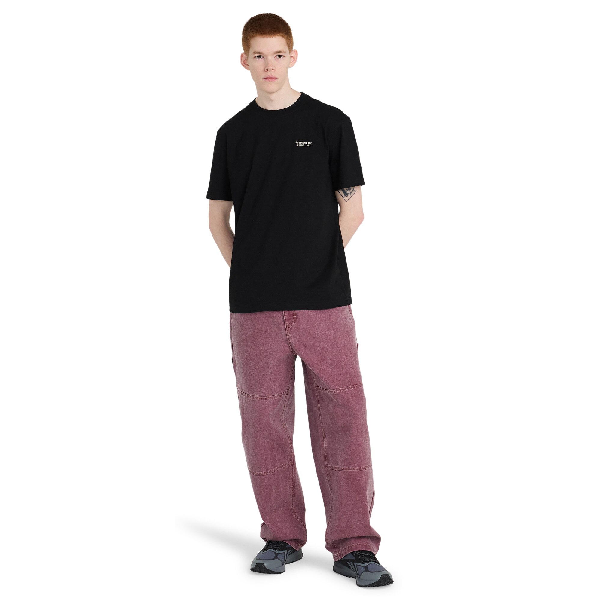Pantalón de hombre Big Carpenter Canvas Element - Morado Morado-5