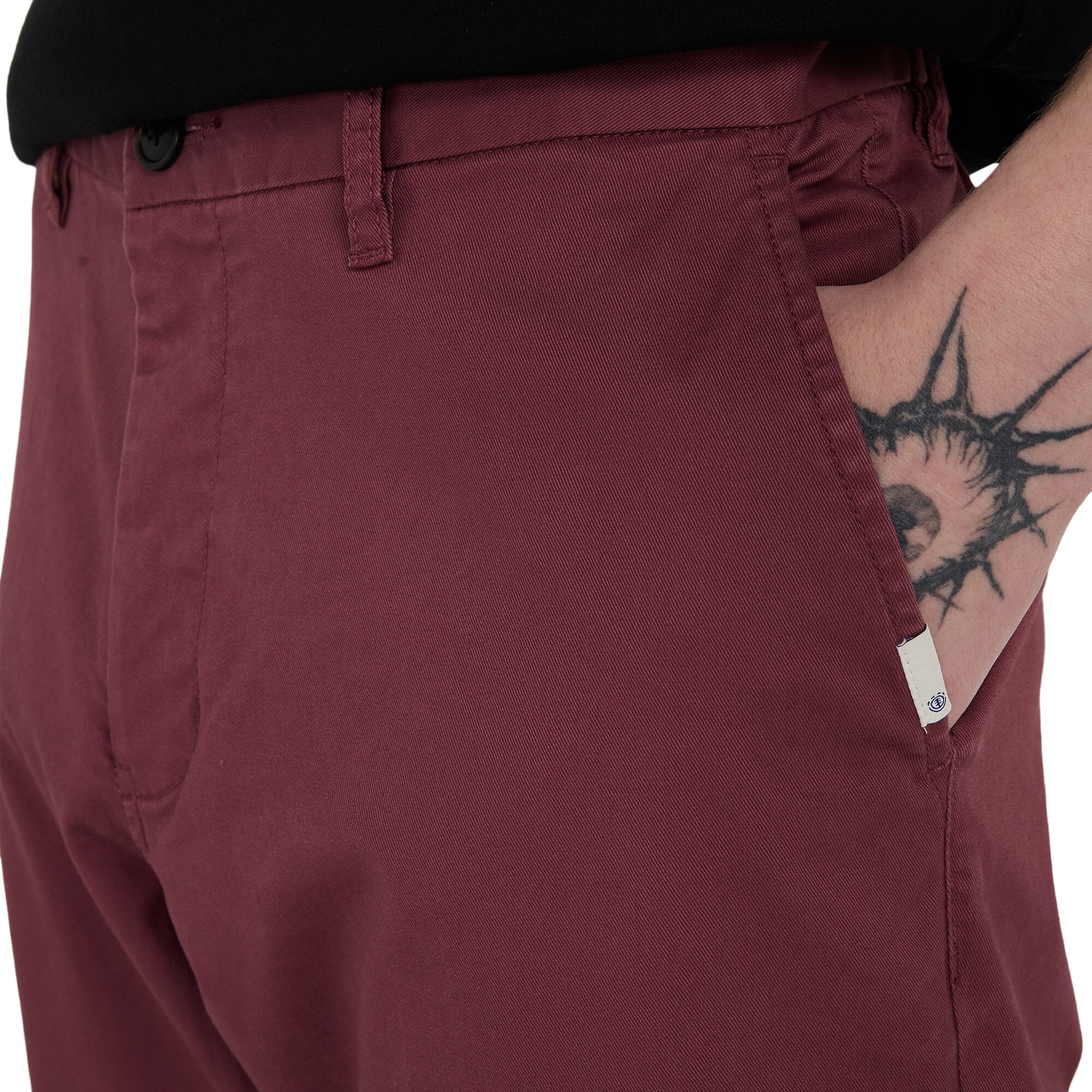 Pantalón de hombre Regular Twill Element - Morado Morado-4