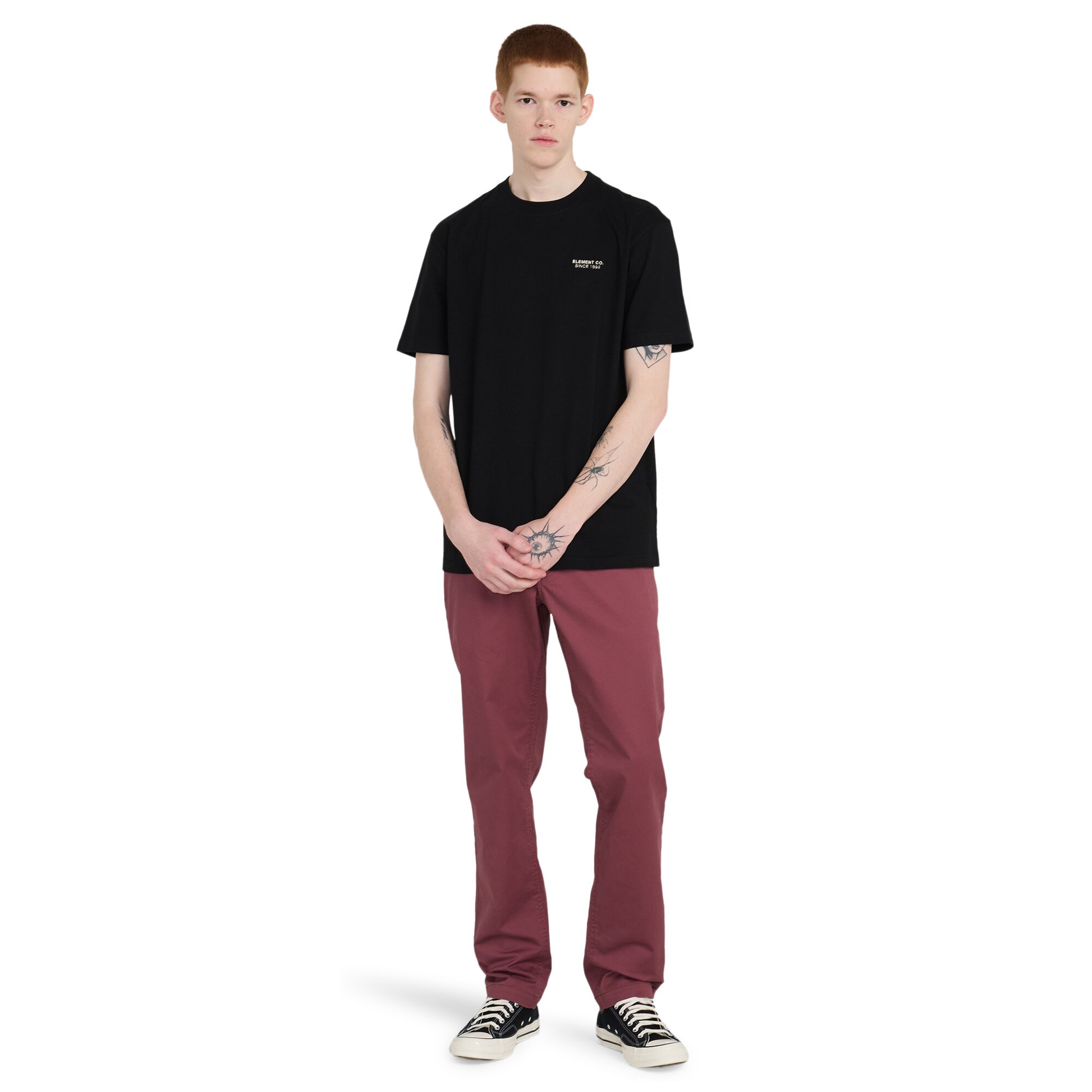 Pantalón de hombre Regular Twill Element - Morado Morado-5