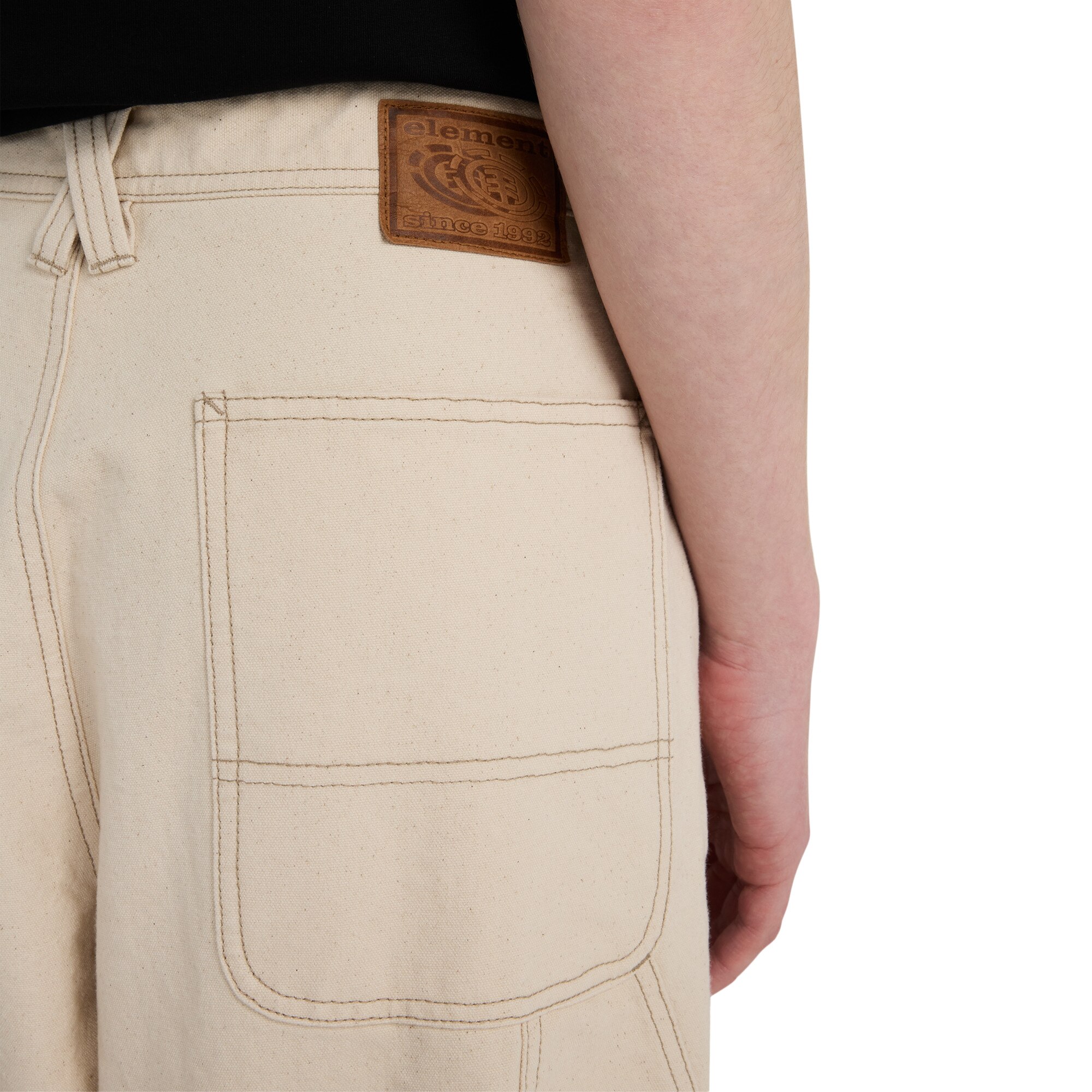 Pantalón de hombre Big Carpenter Canvas Element - Natural Natural-6
