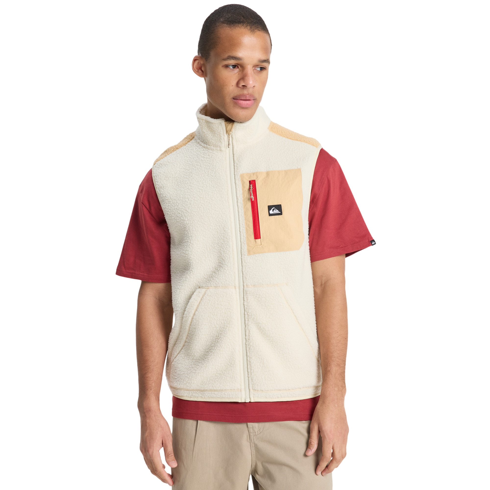 Quiksilver - Chaleco de forro polar de hombre Clean Coast Quiksilver.
